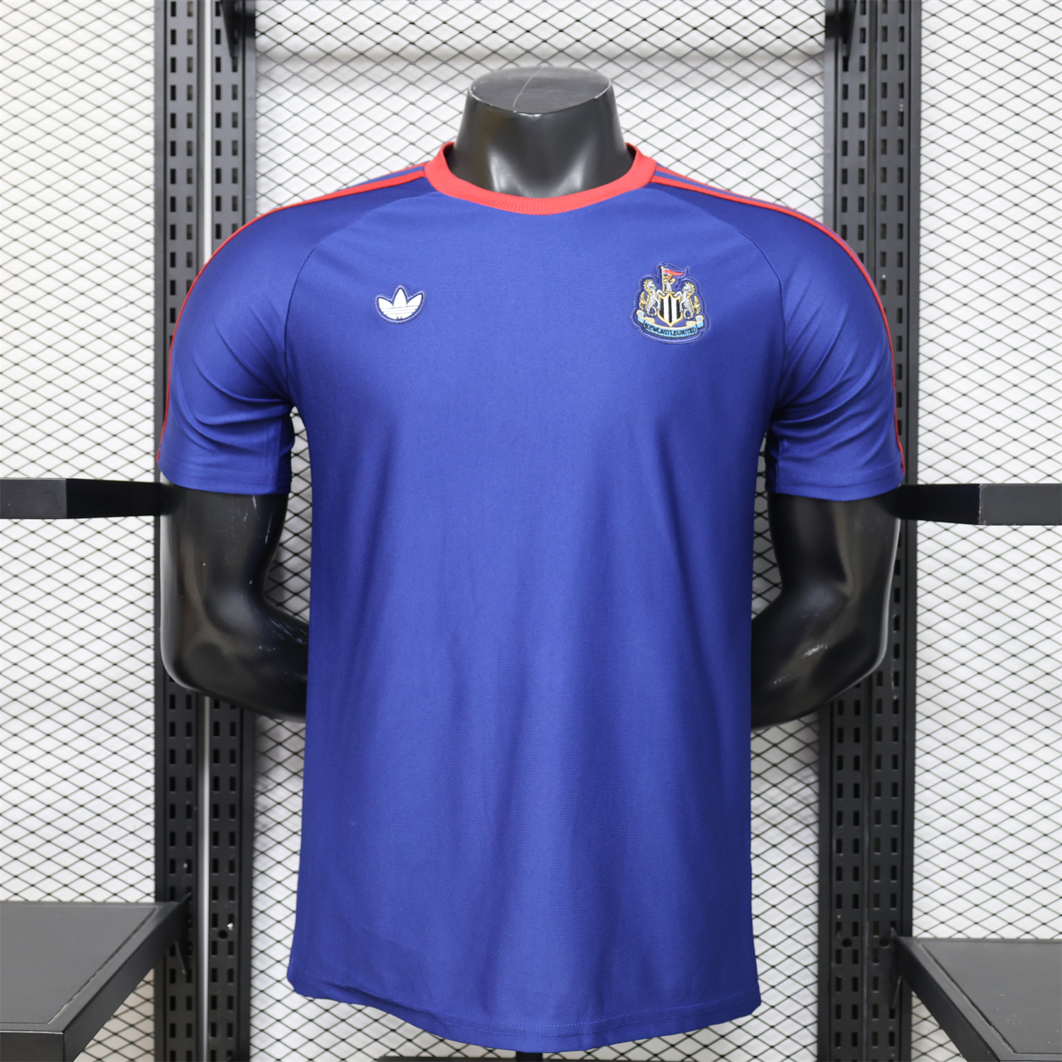 AlphaJersey-Newcastle United 25-26 Purple-Blue Casual Jersey - Player Version
