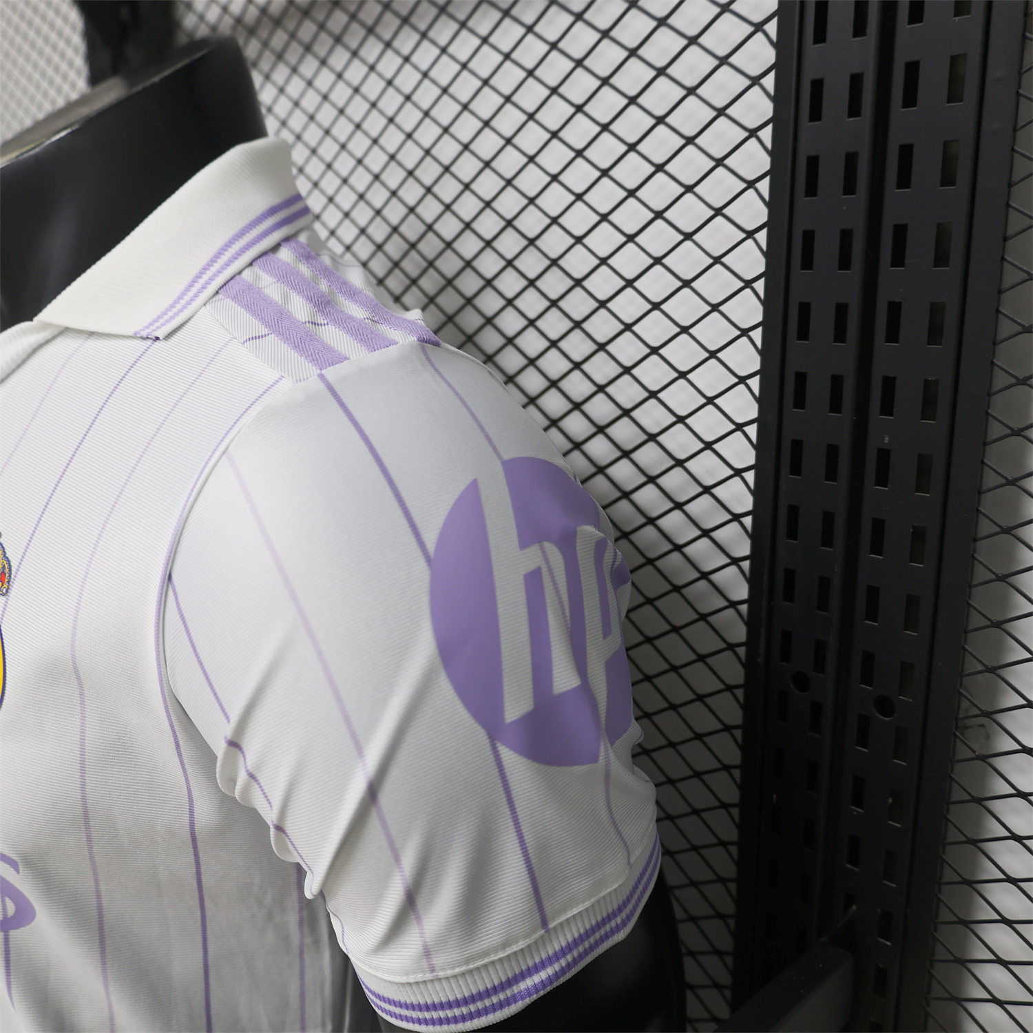 AlphaJersey-Real Madrid 25-26 Retro Style White Polo Jersey - Player Version