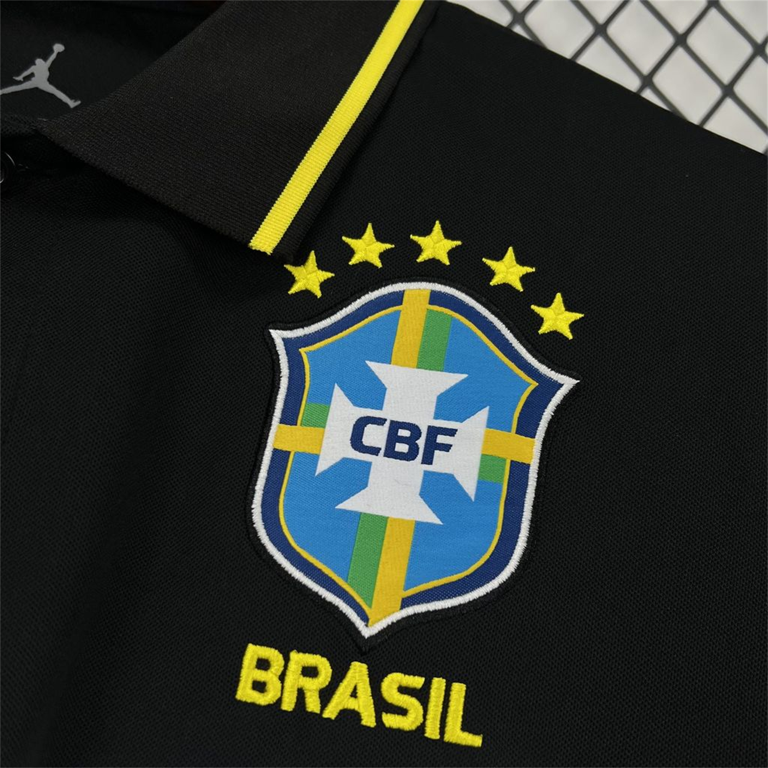 AlphaJersey-Brazil 2026 Black Special Edition Polo Jersey - Fans Version