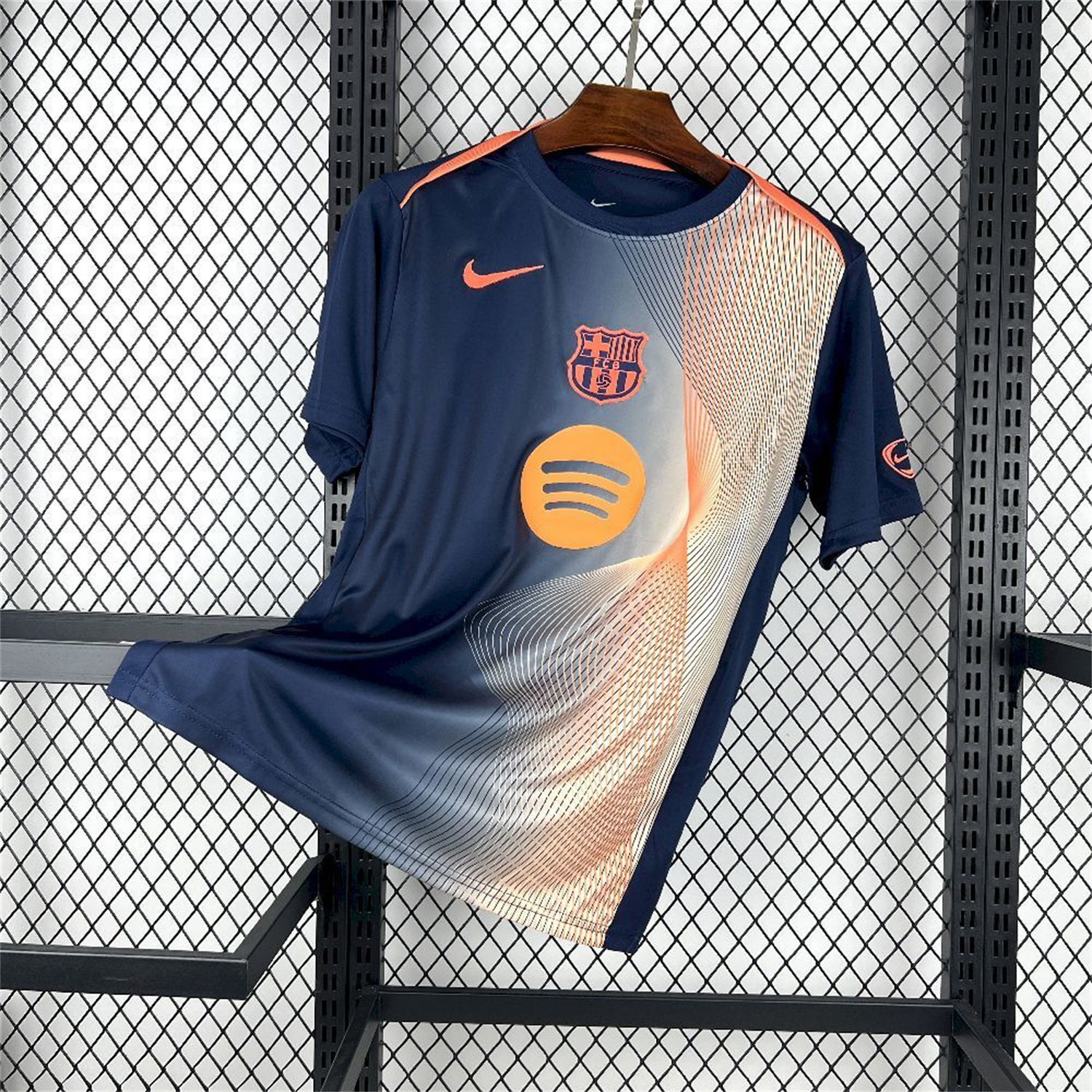 AlphaJersey-Barcelona 25-26 Pre-Match Training Jersey - Fans Version