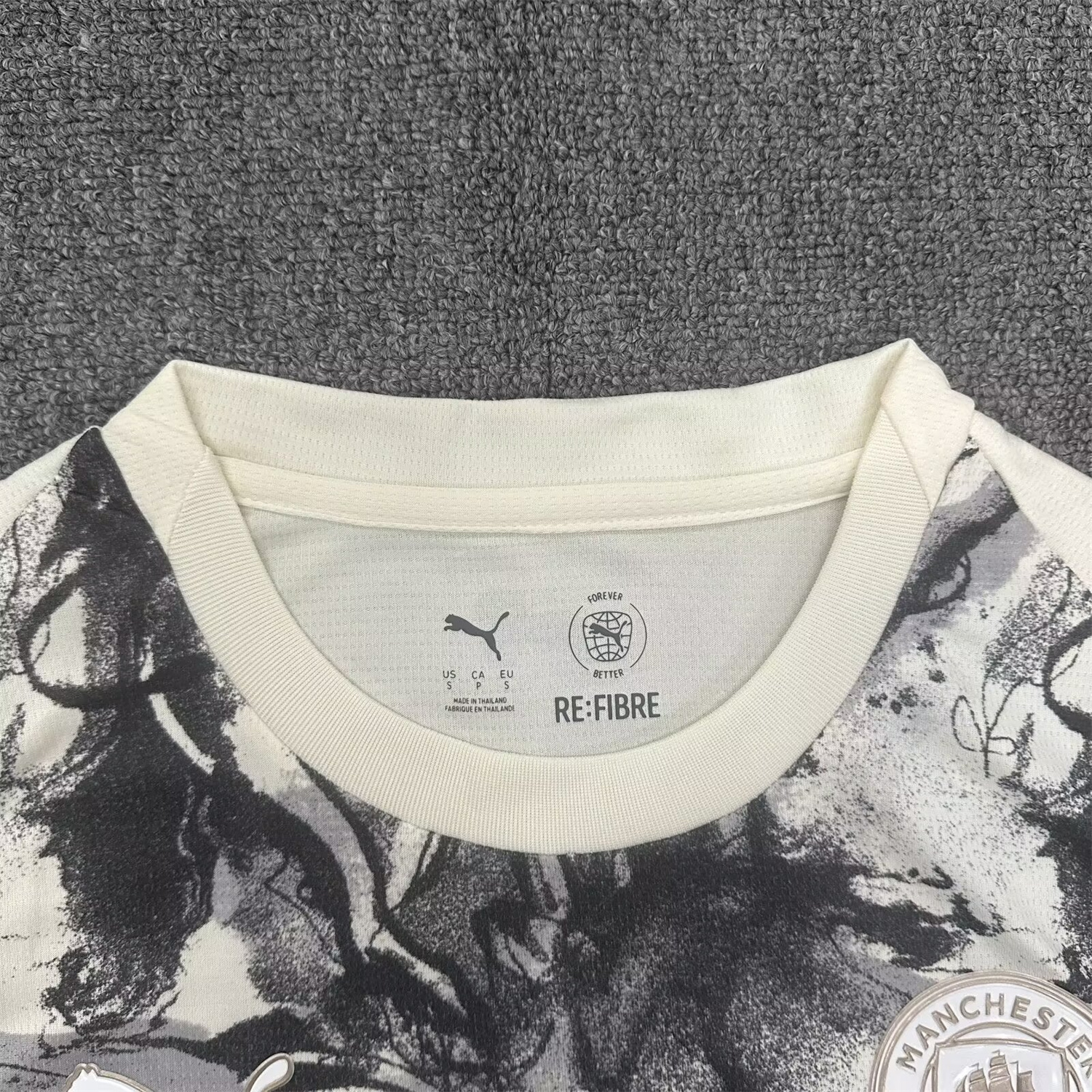 AlphaJersey-Manchester City 25-26 Year of the Horse Ink Painting Special Jersey - Fans Version
