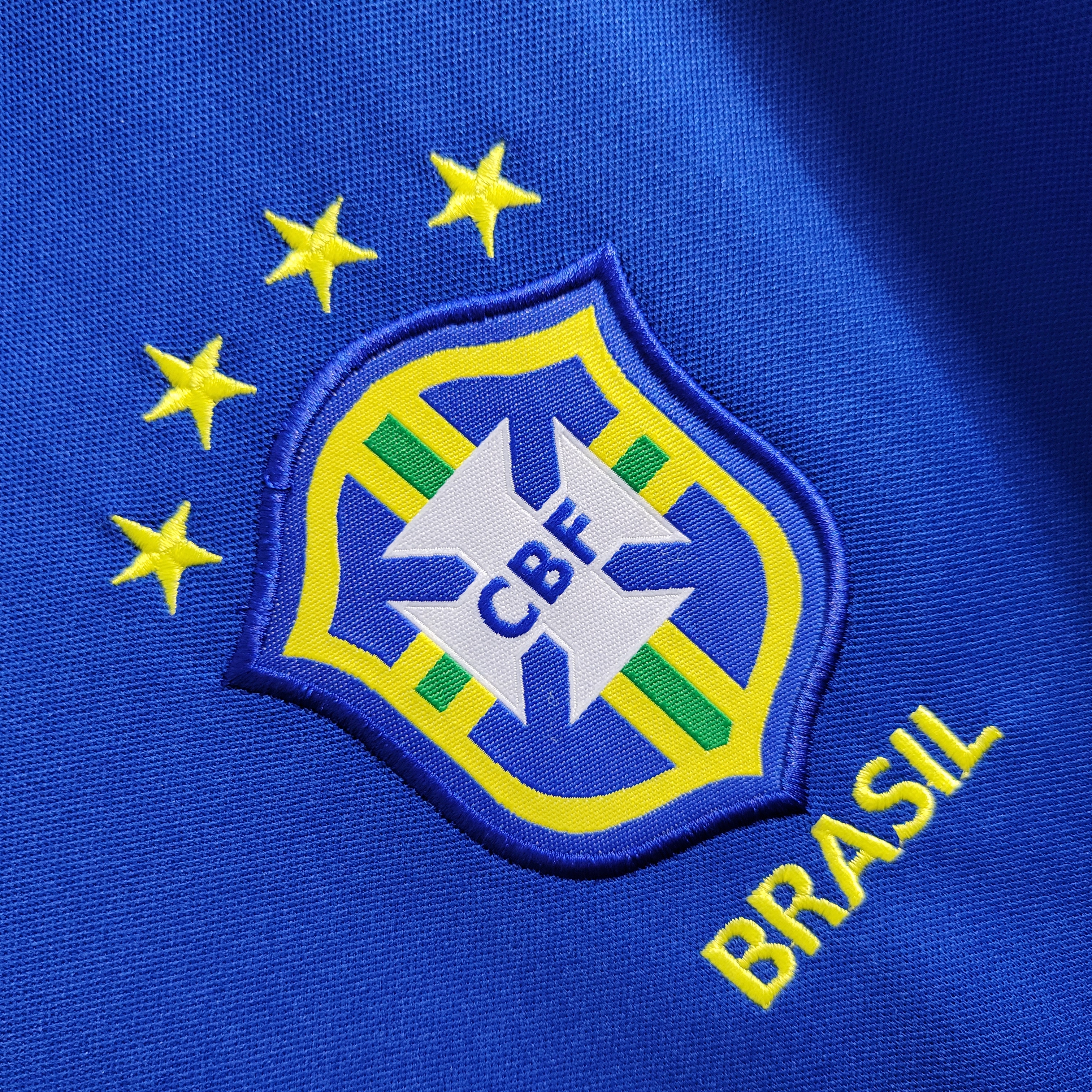 AlphaJersey-Retro Brazil 1998 Away Stadium Jersey
