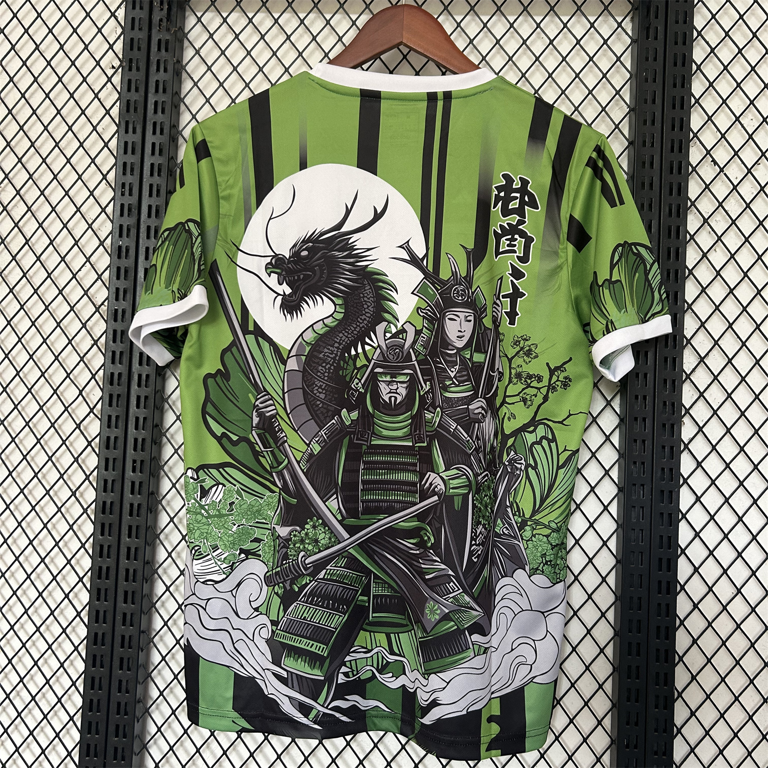 AlphaJersey-Japan 25-26 Sword Warrior And Dragon Green Special Jersey - Fans Version