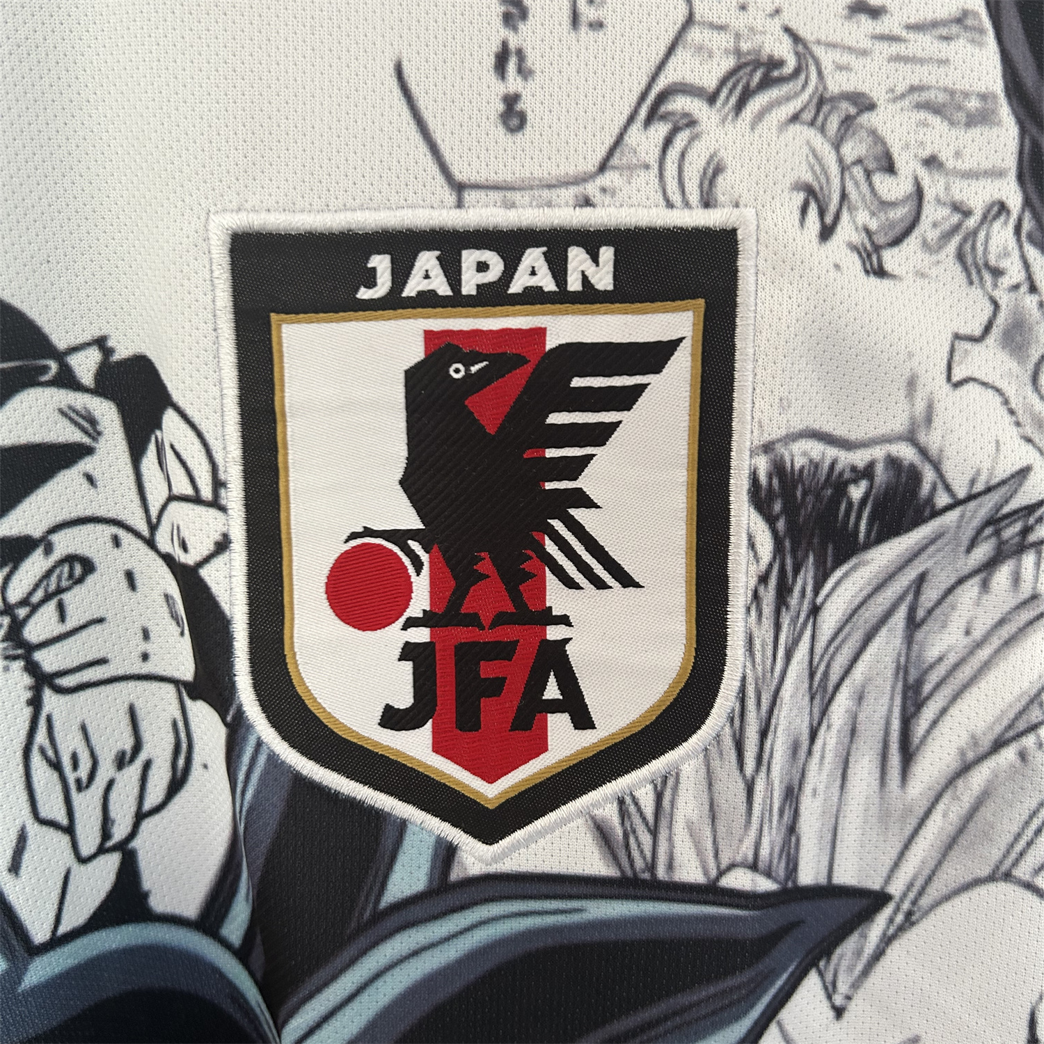 AlphaJersey-Japan 25-26 Dragon Ball Comics Kamehameha White Special Jersey - Fans Version