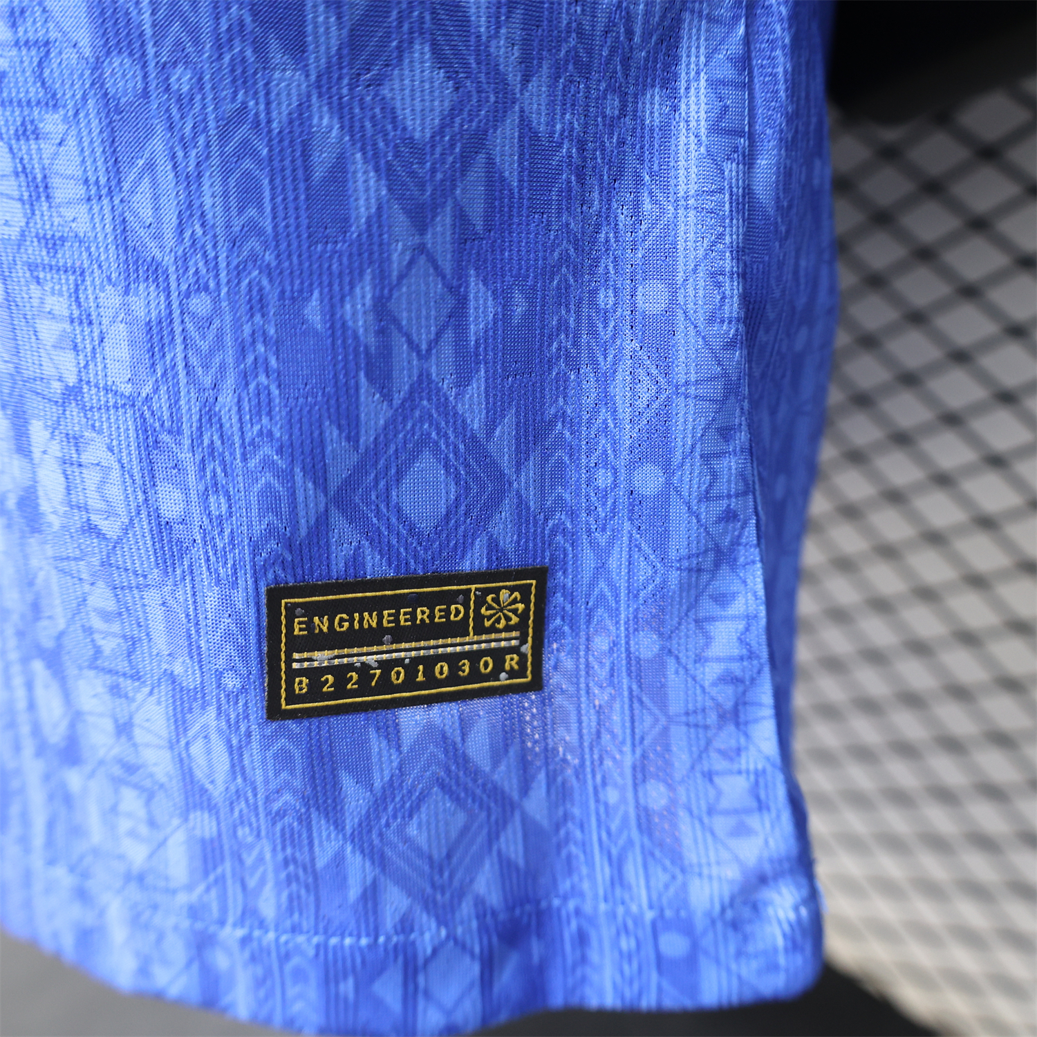 AlphaJersey-Brazil 2026 Diamond Texture Blue Special Jersey - Player Version