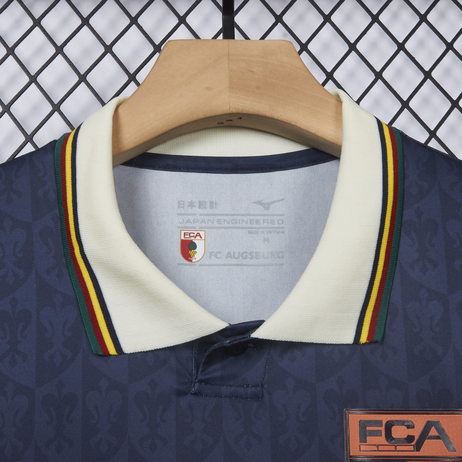 AlphaJersey-Augsburg 25-26 Blue Goalkeeper Jersey - Fans Version