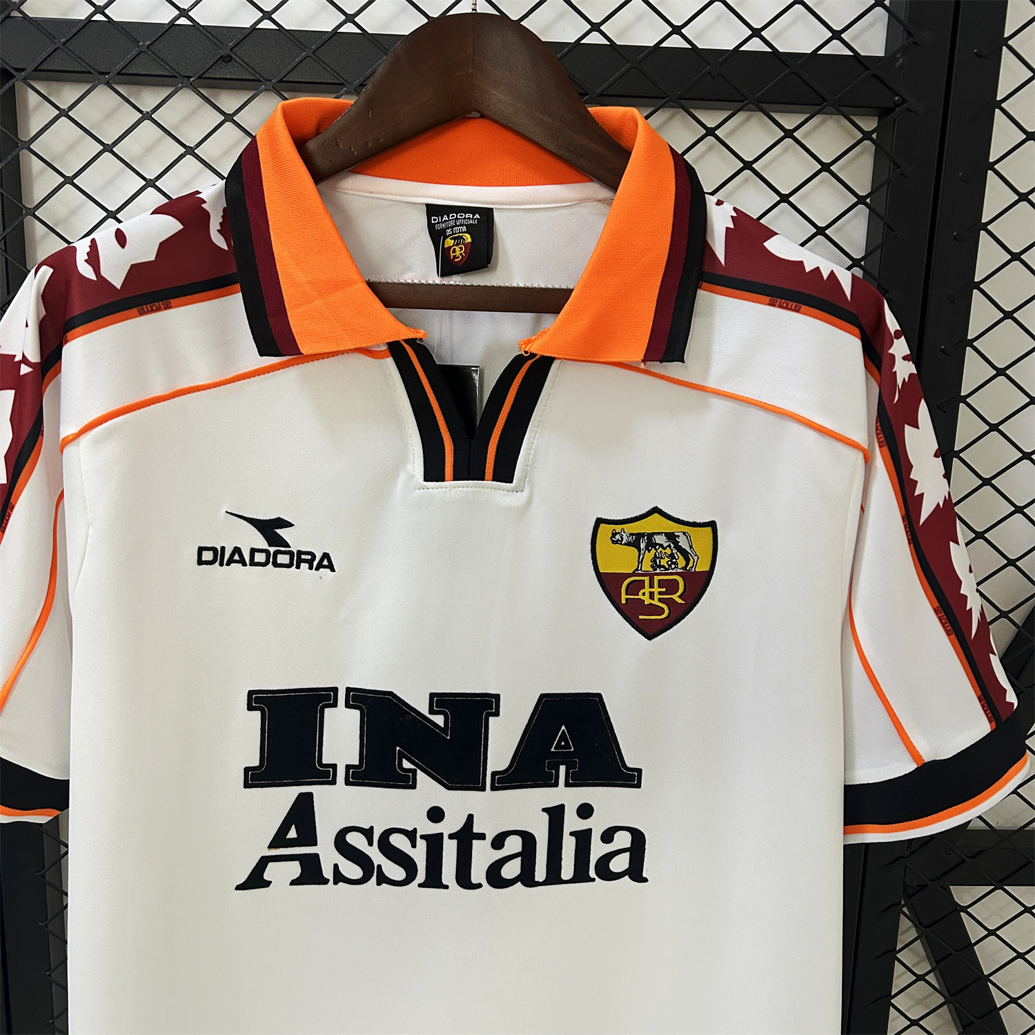 AlphaJersey-Retro Roma 1998-99 Away Jersey