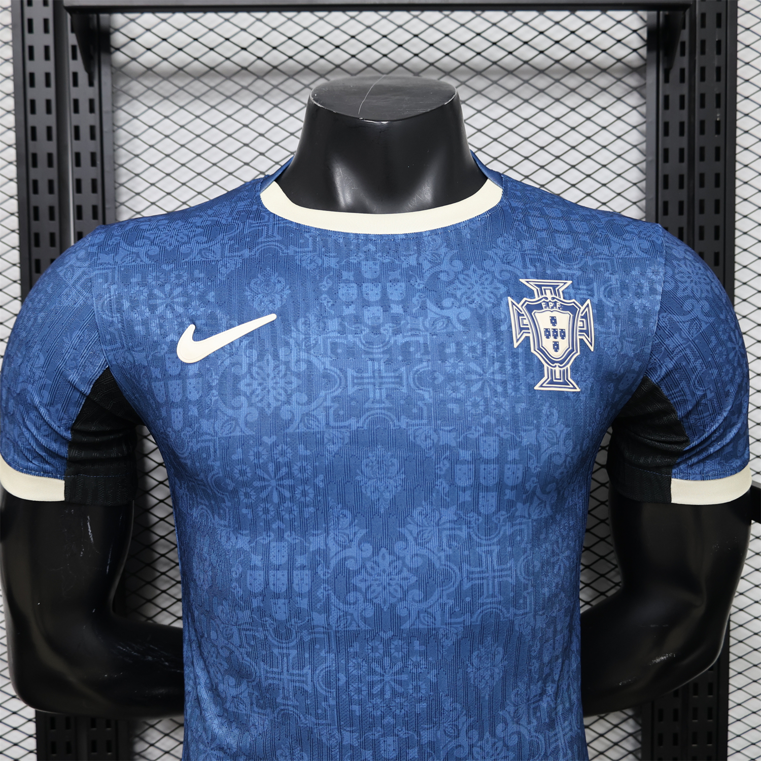 AlphaJersey-Portugal 2026 Navy Blue Special Jersey - Player Version