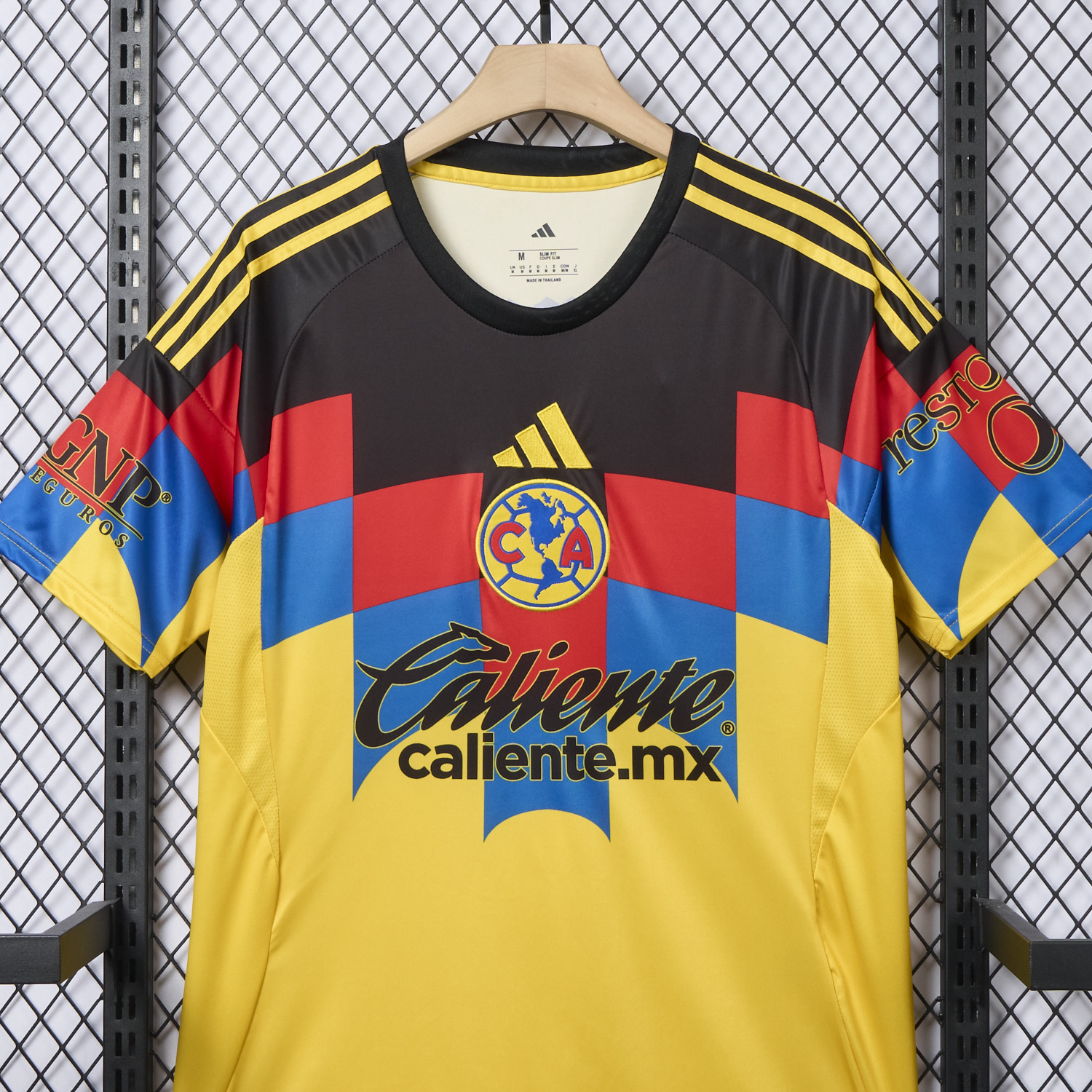 AlphaJersey-Club América 25-26 Home Yellow Jersey - Fans Version