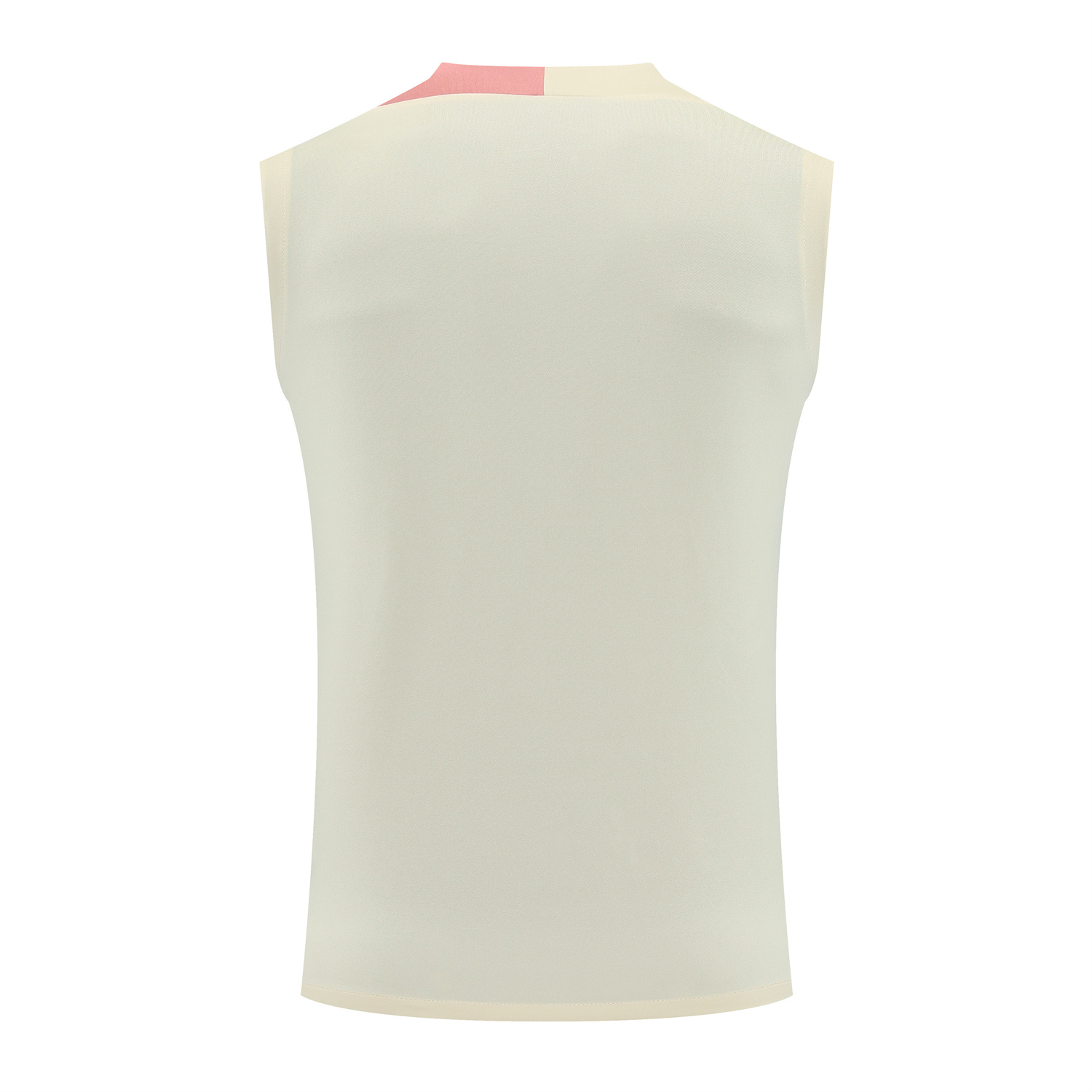 AlphaJersey-Barcelona 25-26 Vest Training Set - Cream Vest & Deep Blue Shorts