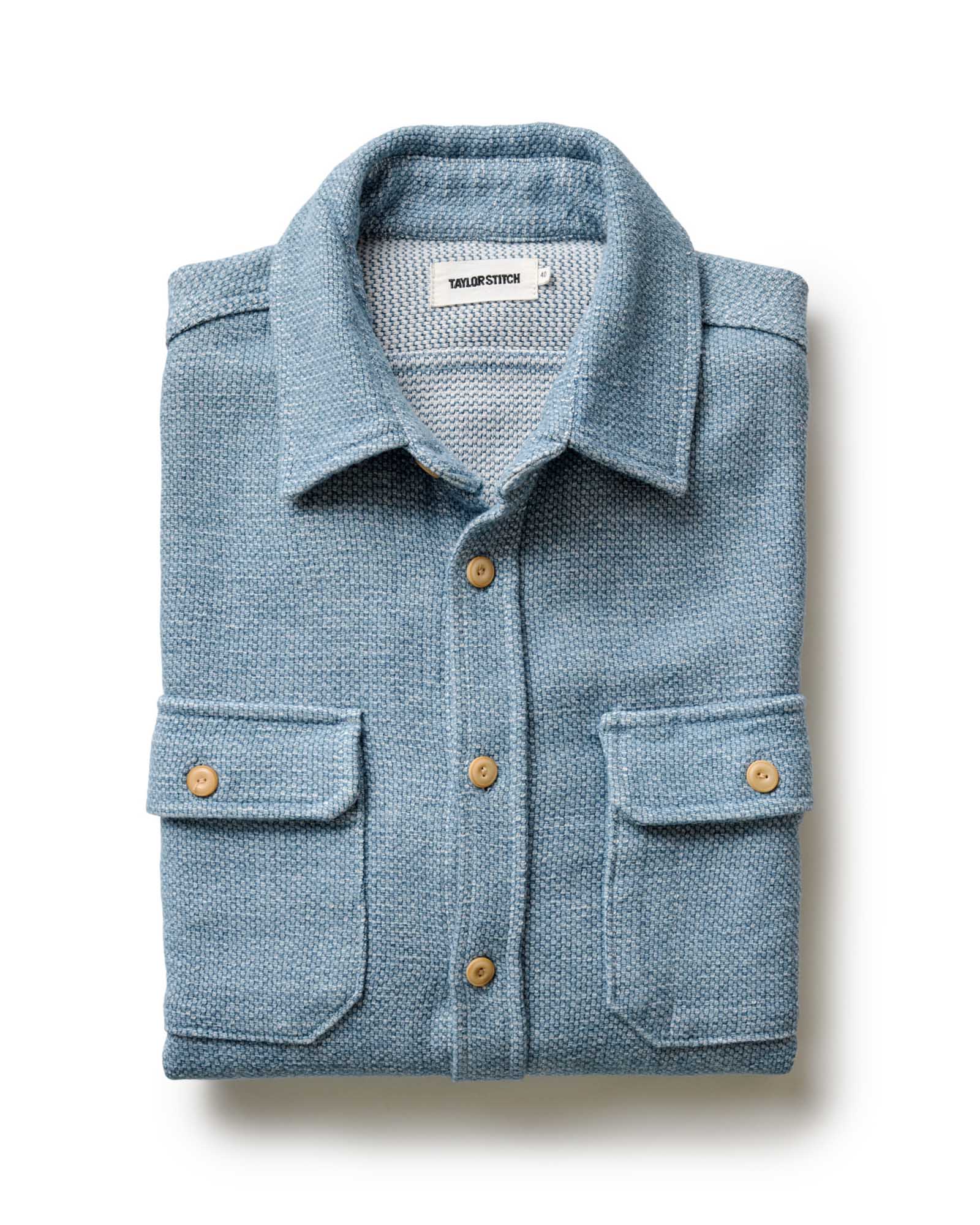 The Division Shirt in Washed Indigo | Modern Menswear by yycbvcnbmmnbm