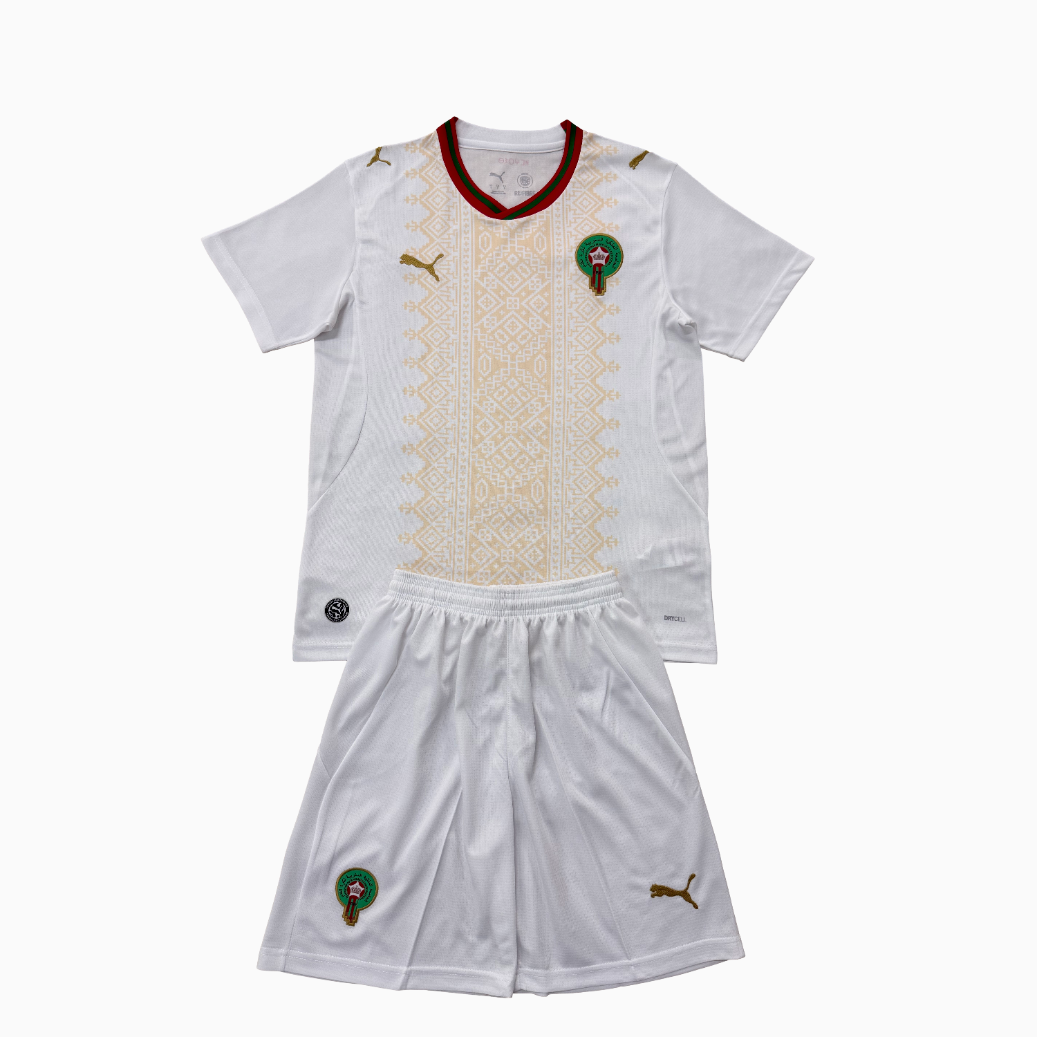 AlphaJersey-Morocco 2026 Away Kids Kit