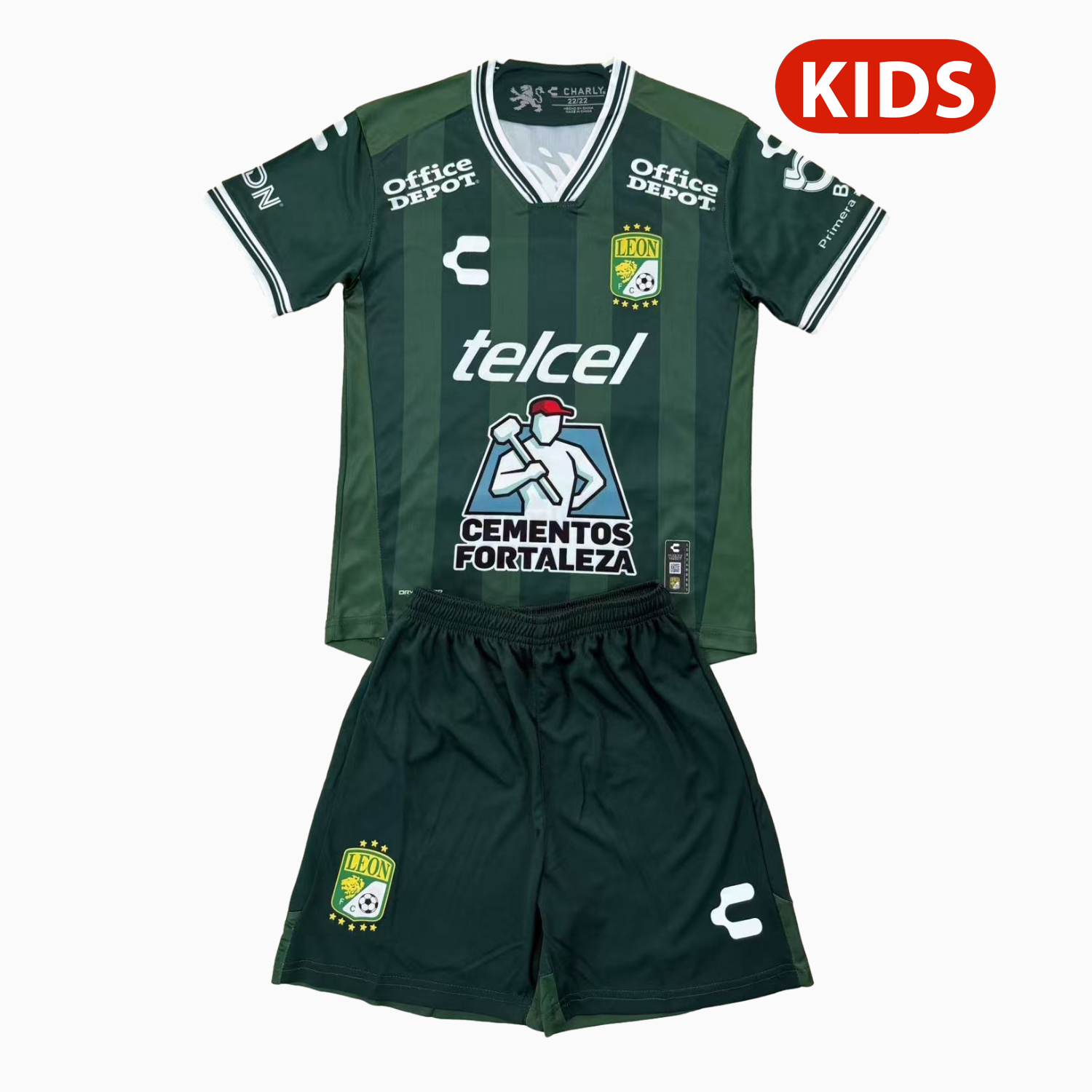 AlphaJersey-Club León 25-26 Home Kids Kit