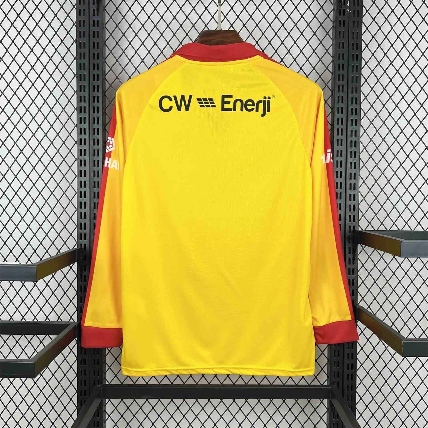AlphaJersey-Galatasaray 25-26 Yellow Long Sleeves Jersey - Fans Version