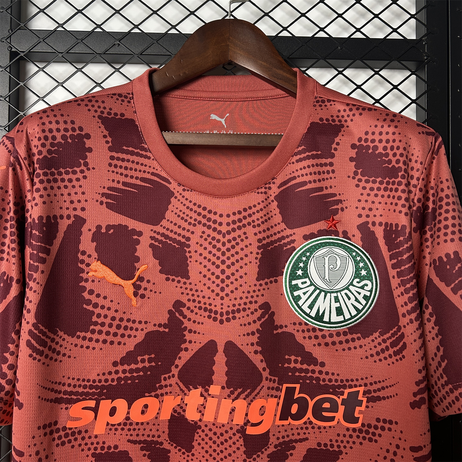 AlphaJersey-Palmeiras 25-26 Red Goalkeeper Jersey - Fans Version