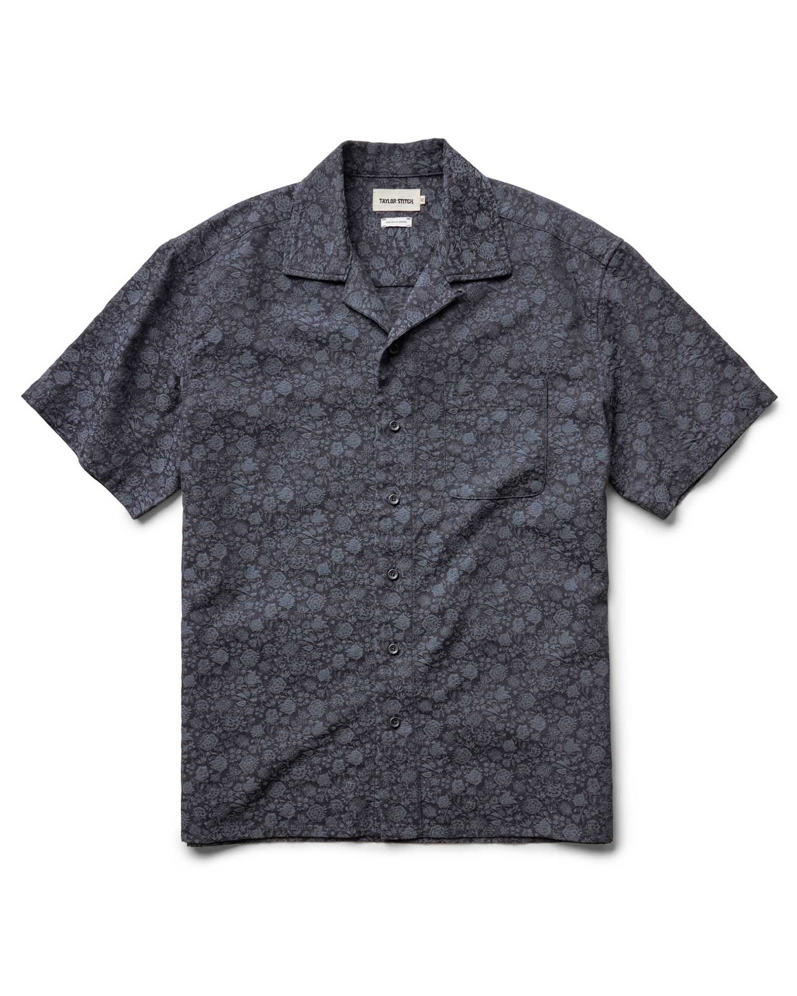 The Hawthorne Shirt in Japanese Night Bloom Jacquard | Modern Menswear by yycbvcnbmmnbm