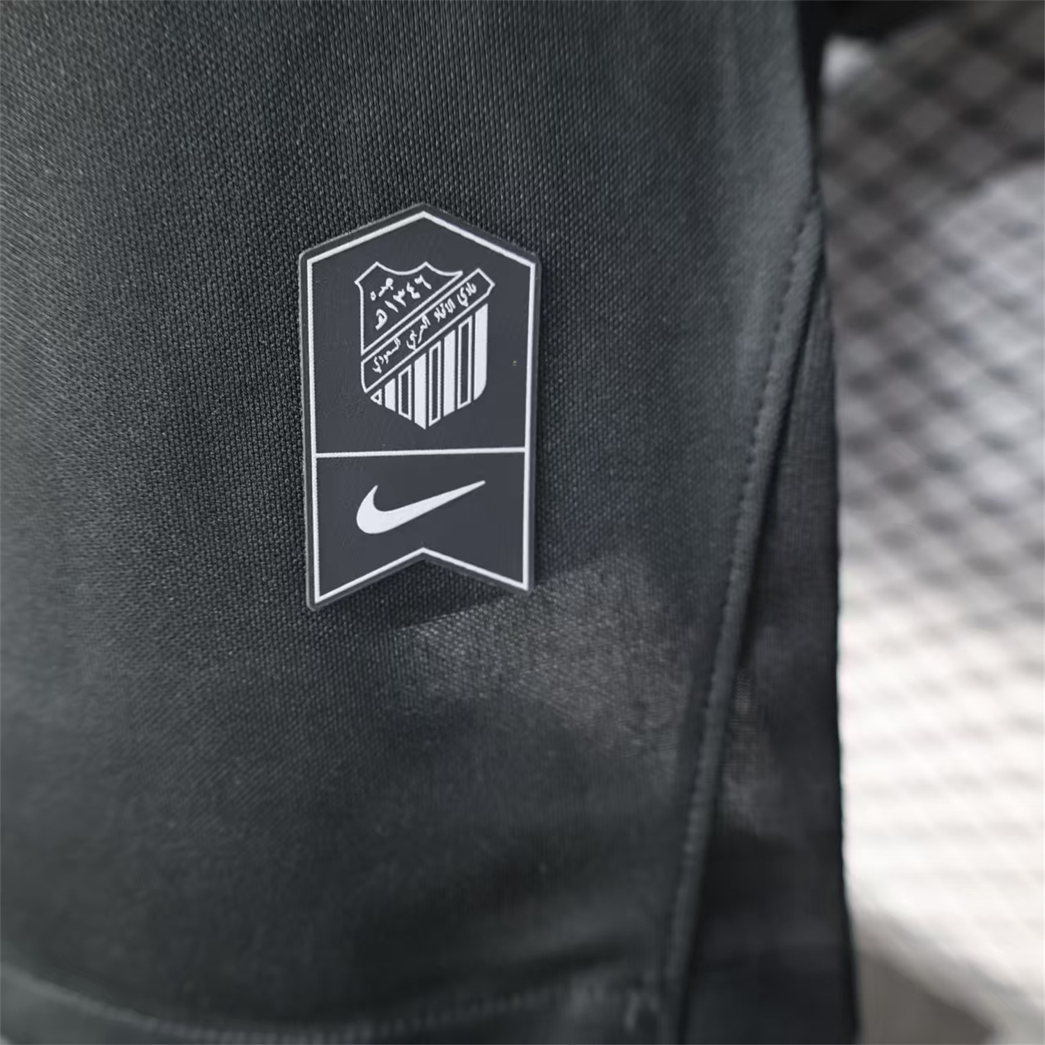AlphaJersey-Al Ittihad Jeddah United 25-26 Silver 1927 Anniversary Black Jersey - Player Version