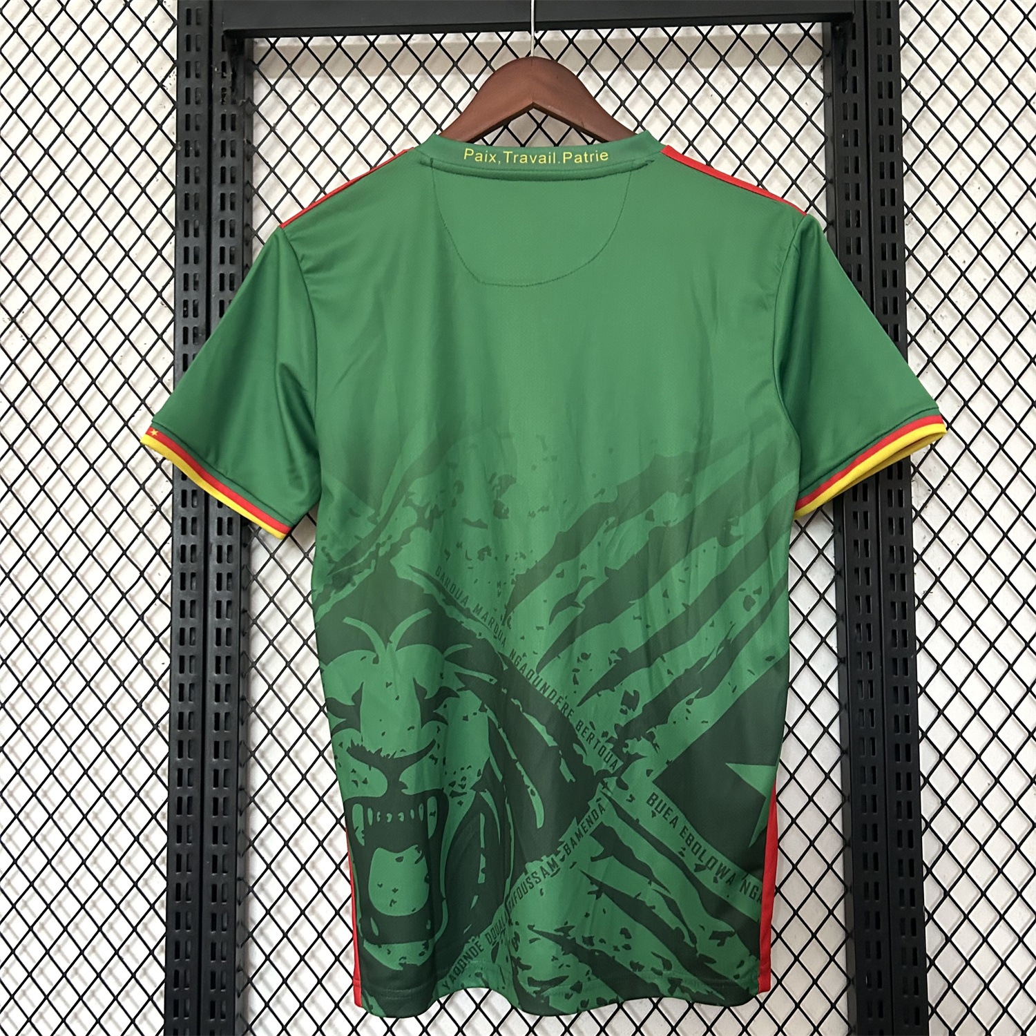 AlphaJersey-Cameroon 25-26 Home Jersey - Fans Version