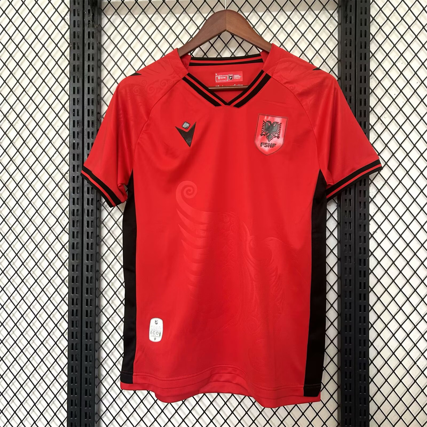 AlphaJersey-Albania 25-26 Home Jersey - Fans Version