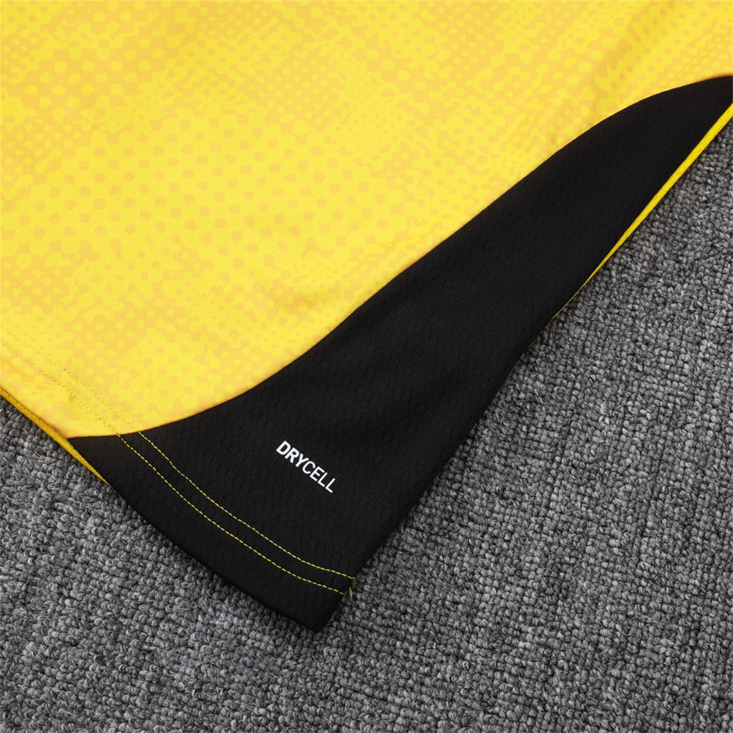 AlphaJersey-Dortmund 25-26 Jacket Training Tracksuit - Yellow top & Black Pants