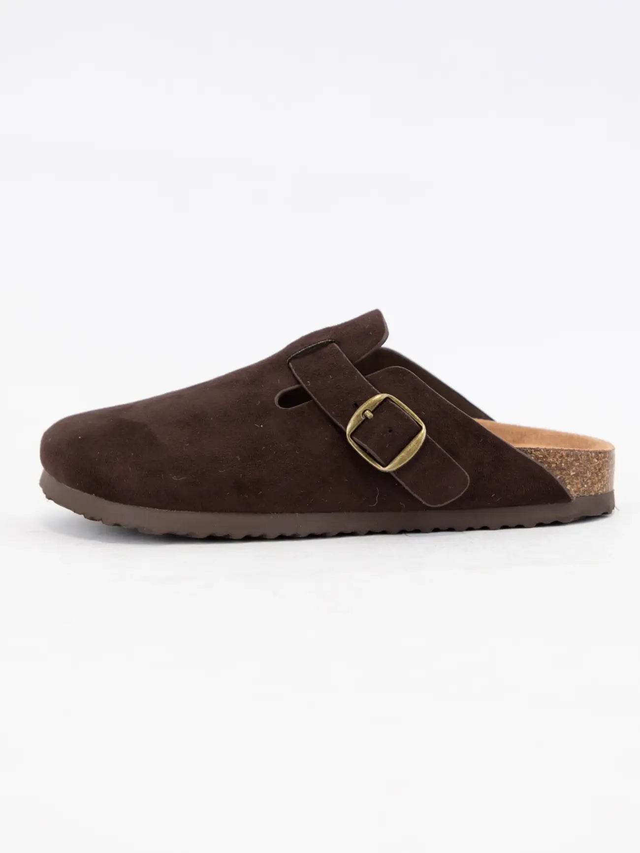 Chocolate Brown Slip-On Clogs | Elegant Women's Fashion by coolavocek