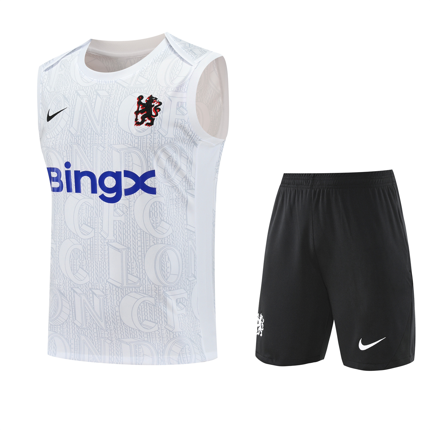 AlphaJersey-C.h.e.l.s.e.a 25-26 Training Vest Suit - White