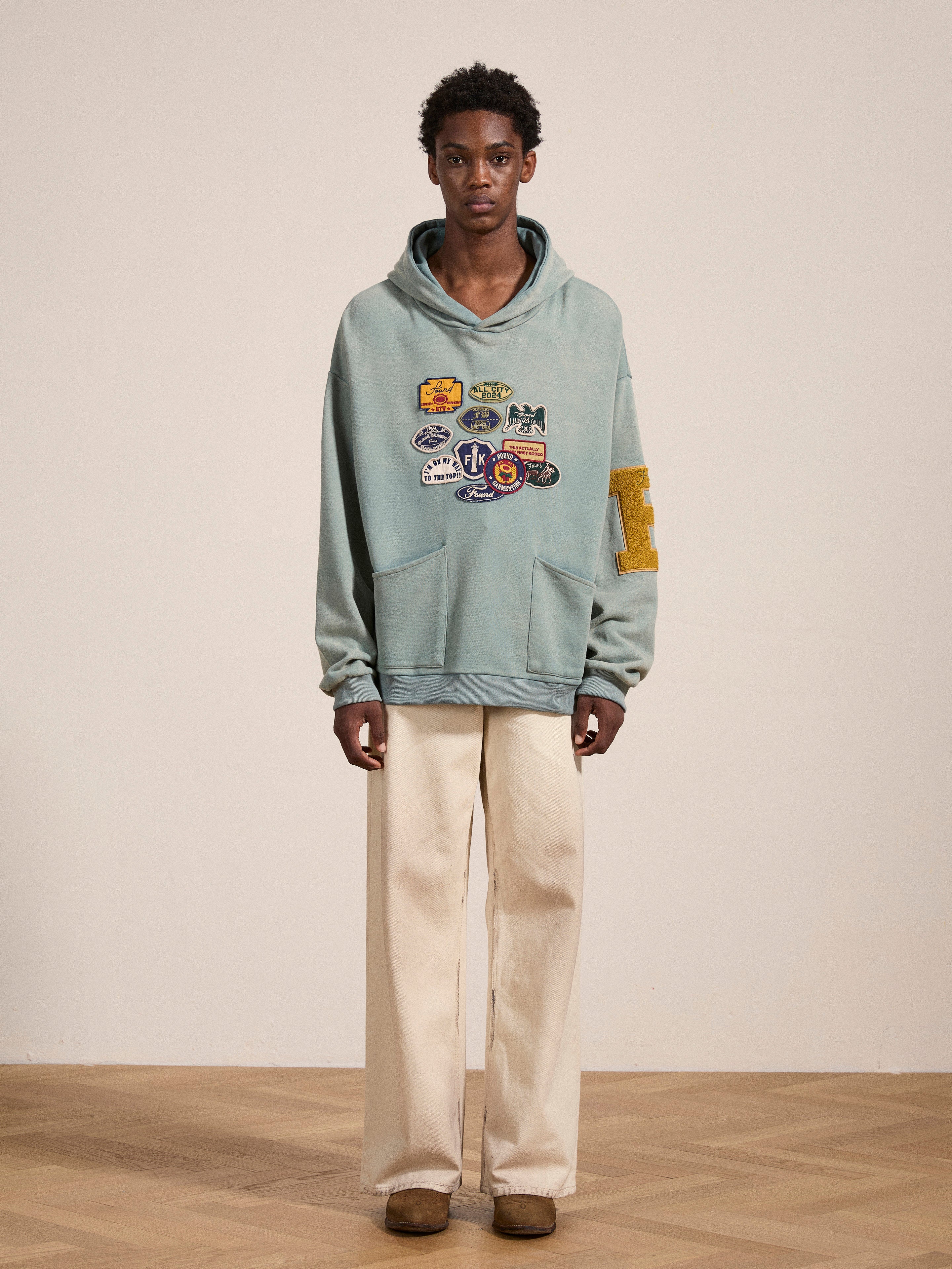 Multi Patch Hoodie | Modern Menswear by yycbvcnbmmnbm
