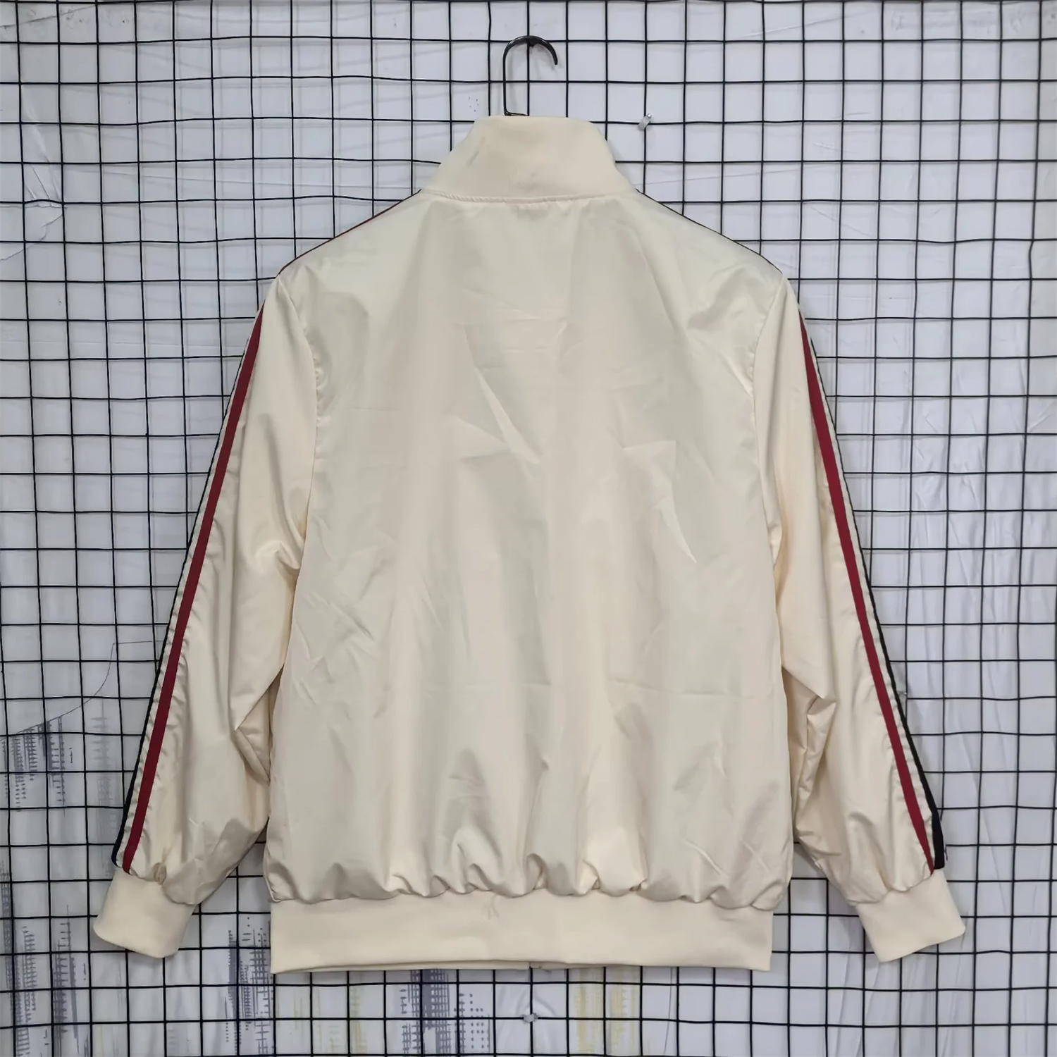AlphaJersey-Flamengo 26-27 Training Windbreaker Jacket - Cream