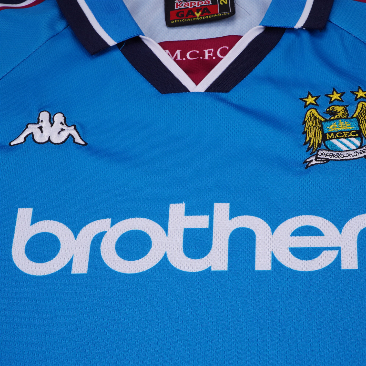 AlphaJersey-Retro Manchester City 1997-98 Home Kids Kit