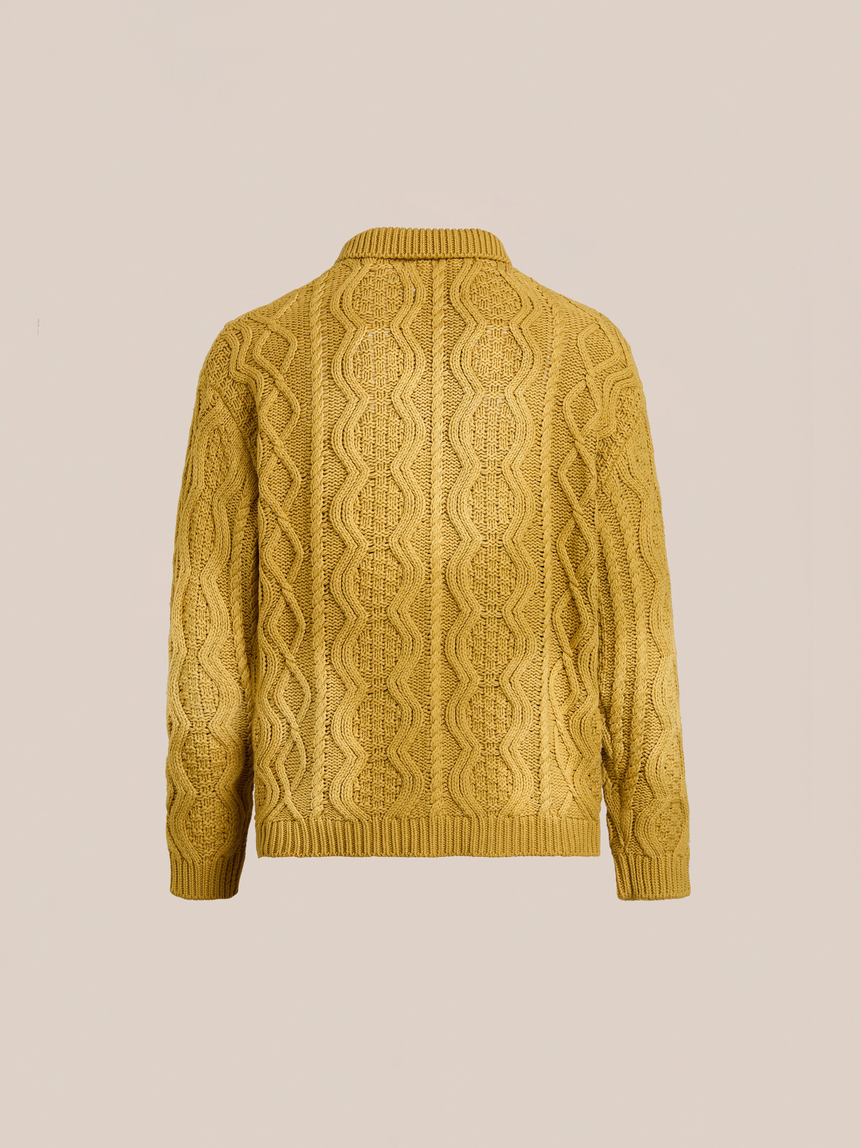 Cable Knit Buttoned Cardigan | Modern Menswear by yycbvcnbmmnbm