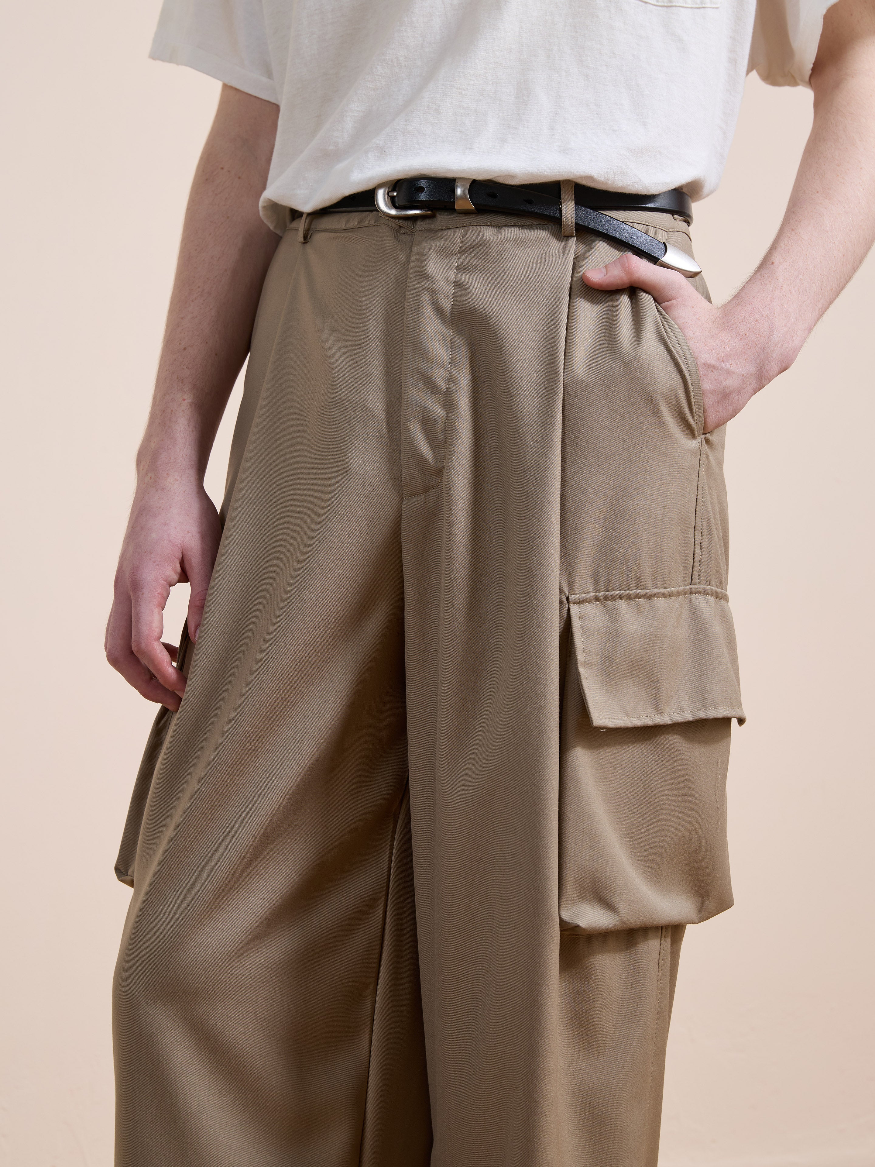 Pleated Cargo Pants | Modern Menswear by yycbvcnbmmnbm
