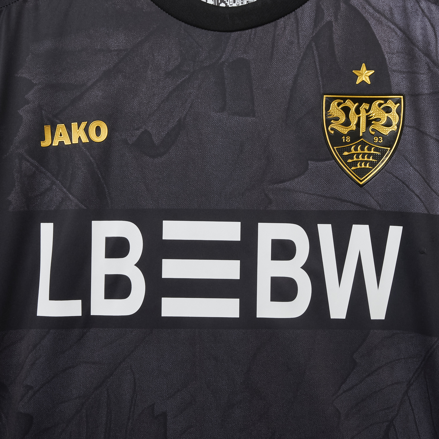AlphaJersey-VfB Stuttgart 25-26 Third Black Jersey - Fans Version