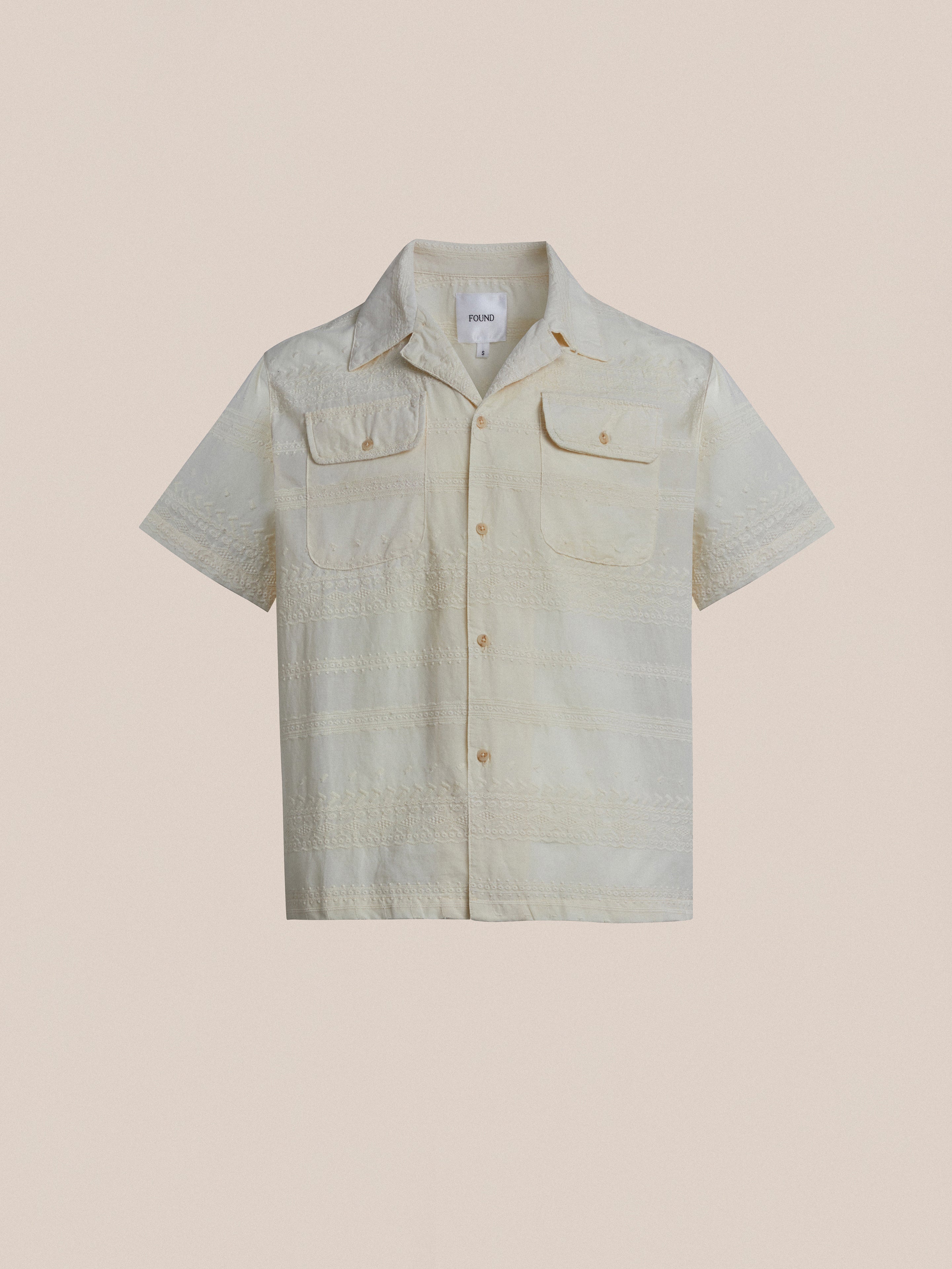 Lace SS Camp Shirt | Modern Menswear by yycbvcnbmmnbm