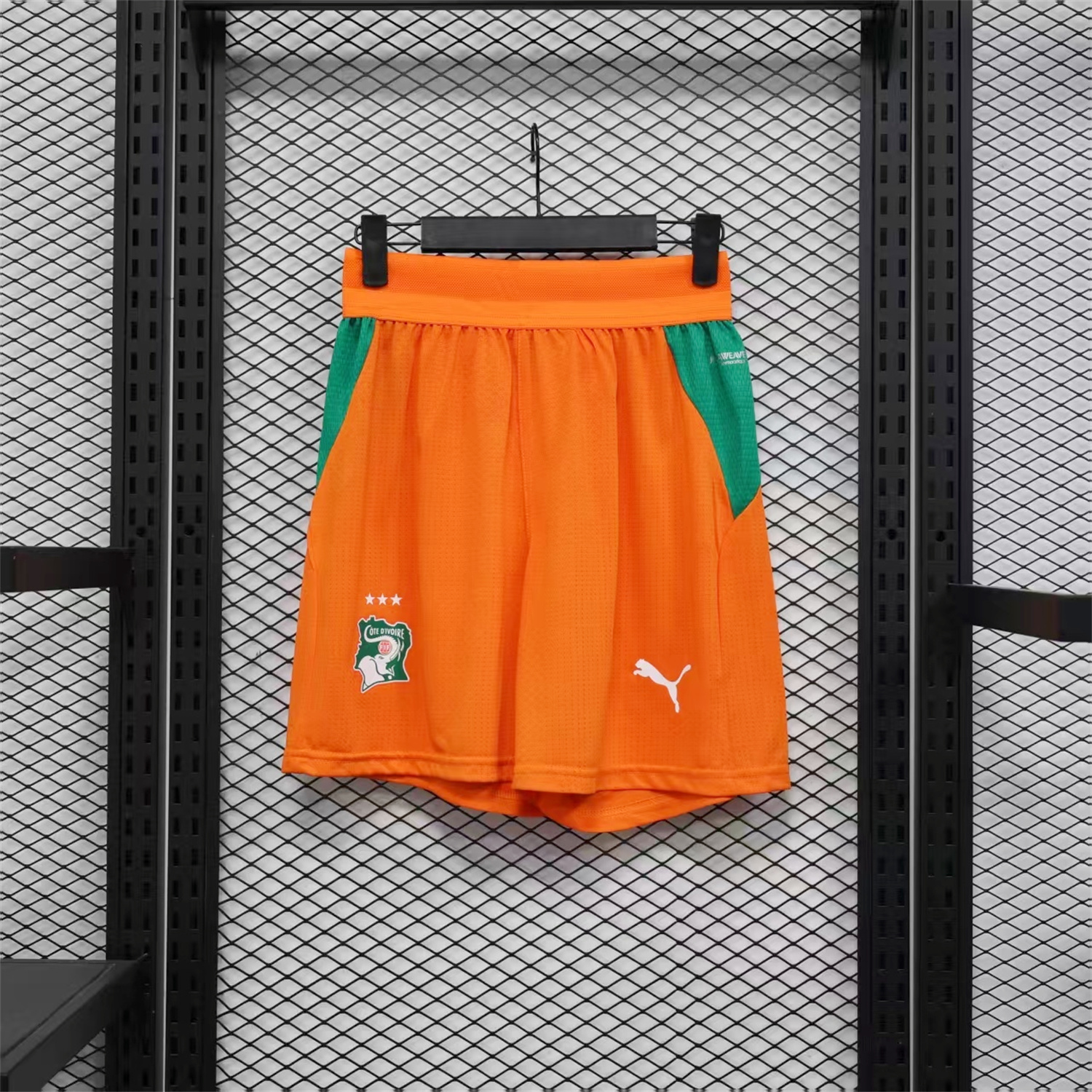 AlphaJersey-Ivory Coast 2026 Orange Shorts - Player Version