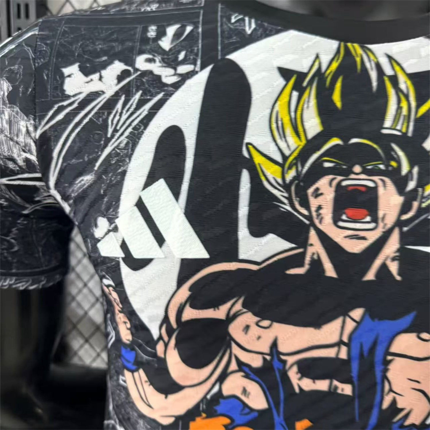 AlphaJersey-Japan 25-26 Muscle Saiyan Black Special Jersey - Player Version