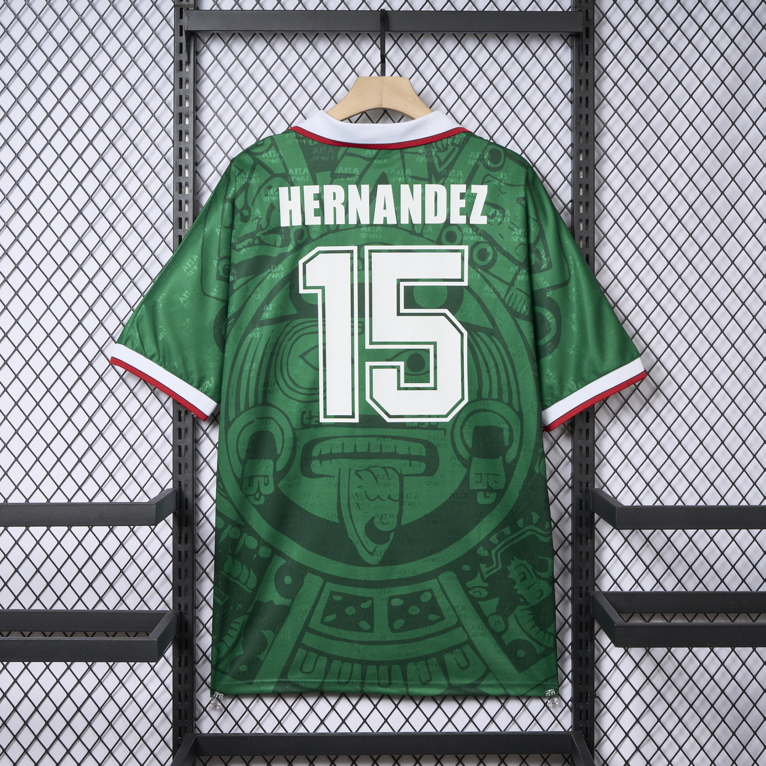 AlphaJersey-Retro Mexico 1998 Home Jersey