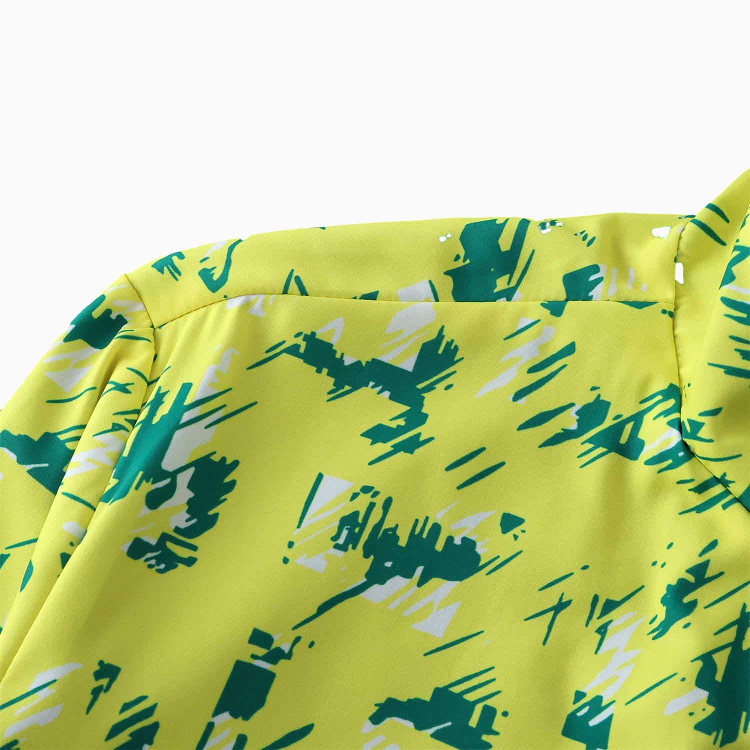 AlphaJersey-Norwich City 1992-94 Retro Style Double Sided Reversible Windbreaker - Green & Yellow