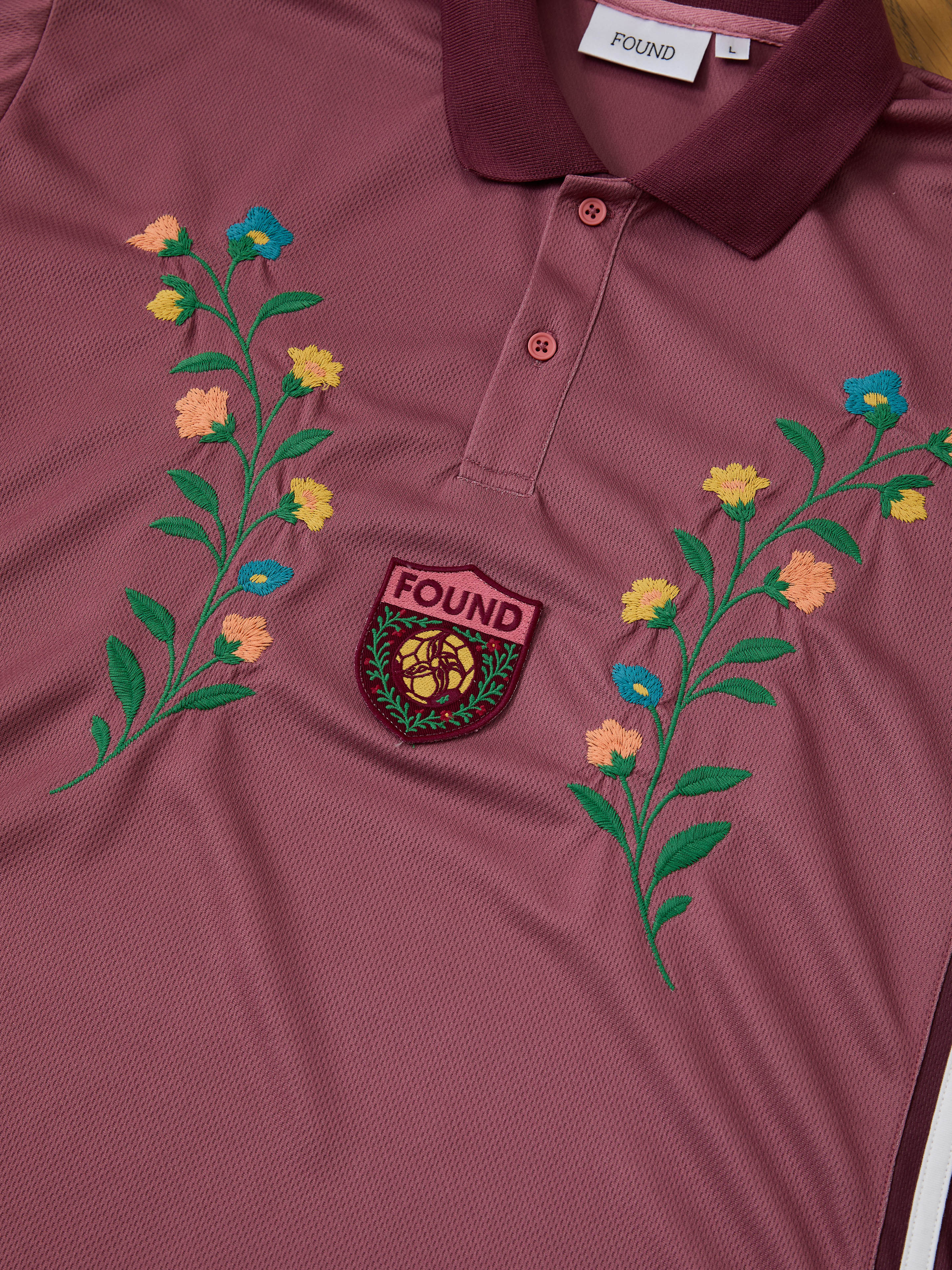 Floral Polo Jersey | Modern Menswear by yycbvcnbmmnbm