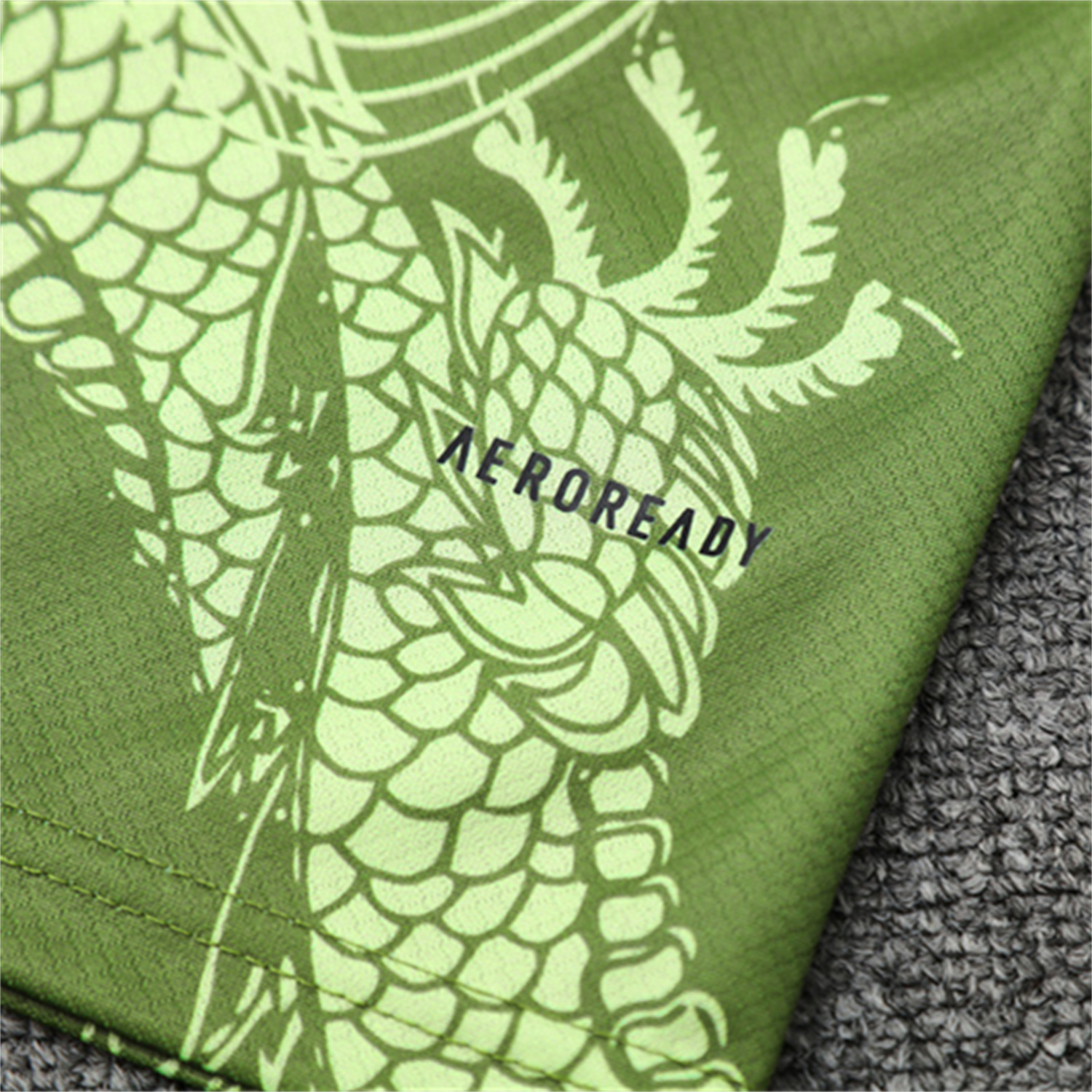AlphaJersey-Real Madrid 25-26 Kid Short-Sleeve Training Set - Green Black Top & Black Shorts
