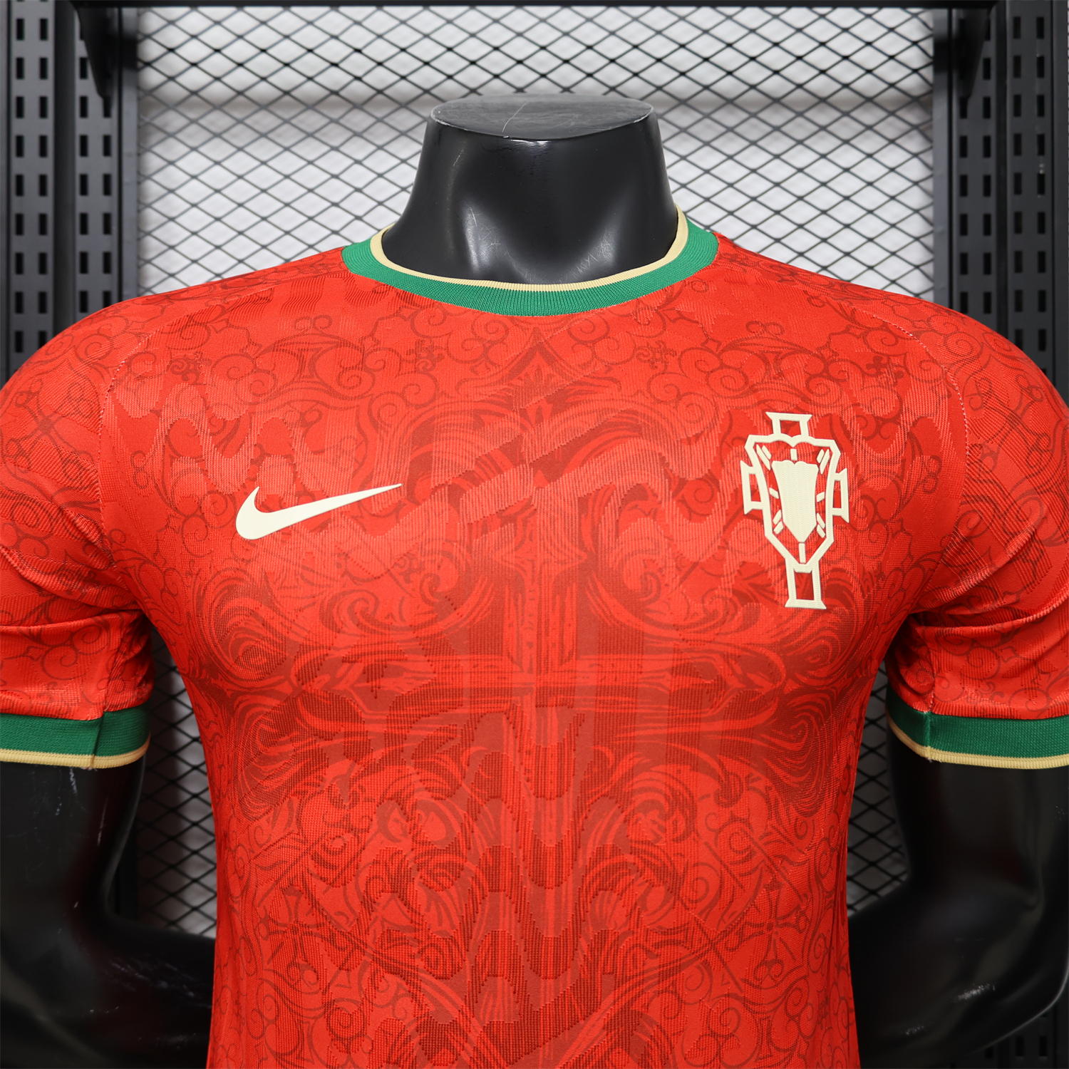 AlphaJersey-Portugal 2026 Cross Red Special Jersey - Player Version