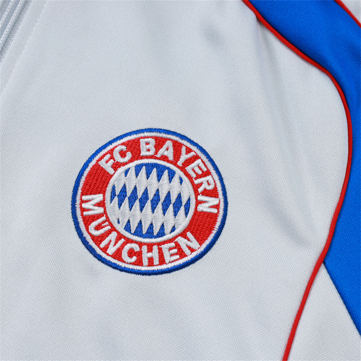 AlphaJersey-Bayern Munich 25-26 Jacket Training Tracksuit - Grey Throwback Jackets & Pants