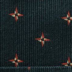 The Conrad Shirt in Navy Pigeon Foulard Pincord | Modern Menswear by yycbvcnbmmnbm