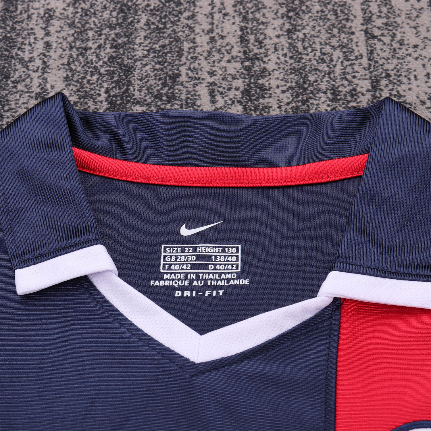 AlphaJersey-Retro Paris Saint-Germain PSG 2001-02 Home Kids Kit