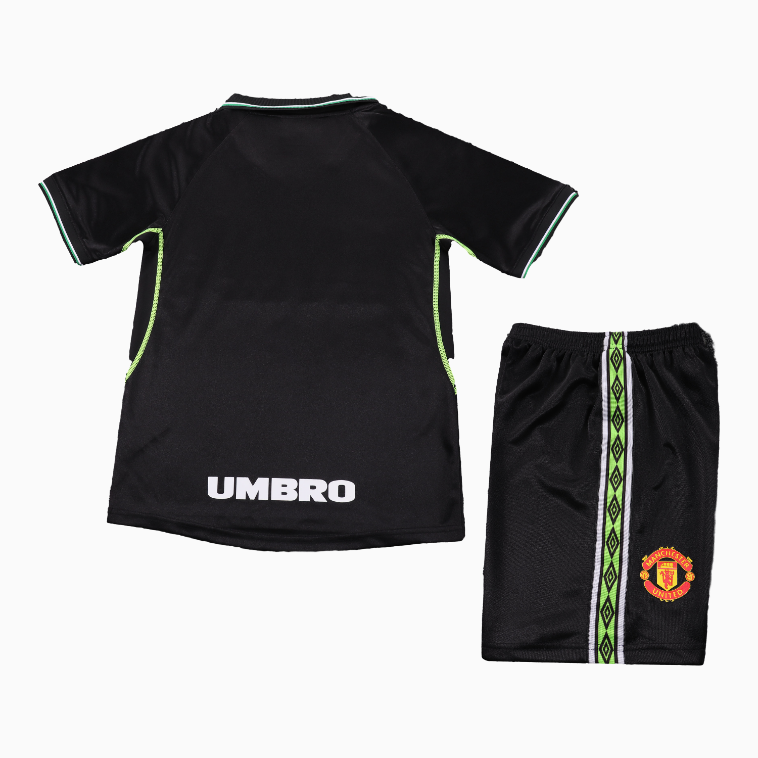 AlphaJersey-Retro Manchester United 1998-99 Third Kids Kit