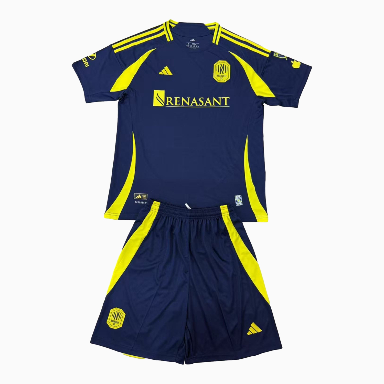 AlphaJersey-Nashville SC 2025 Away Kids Kit