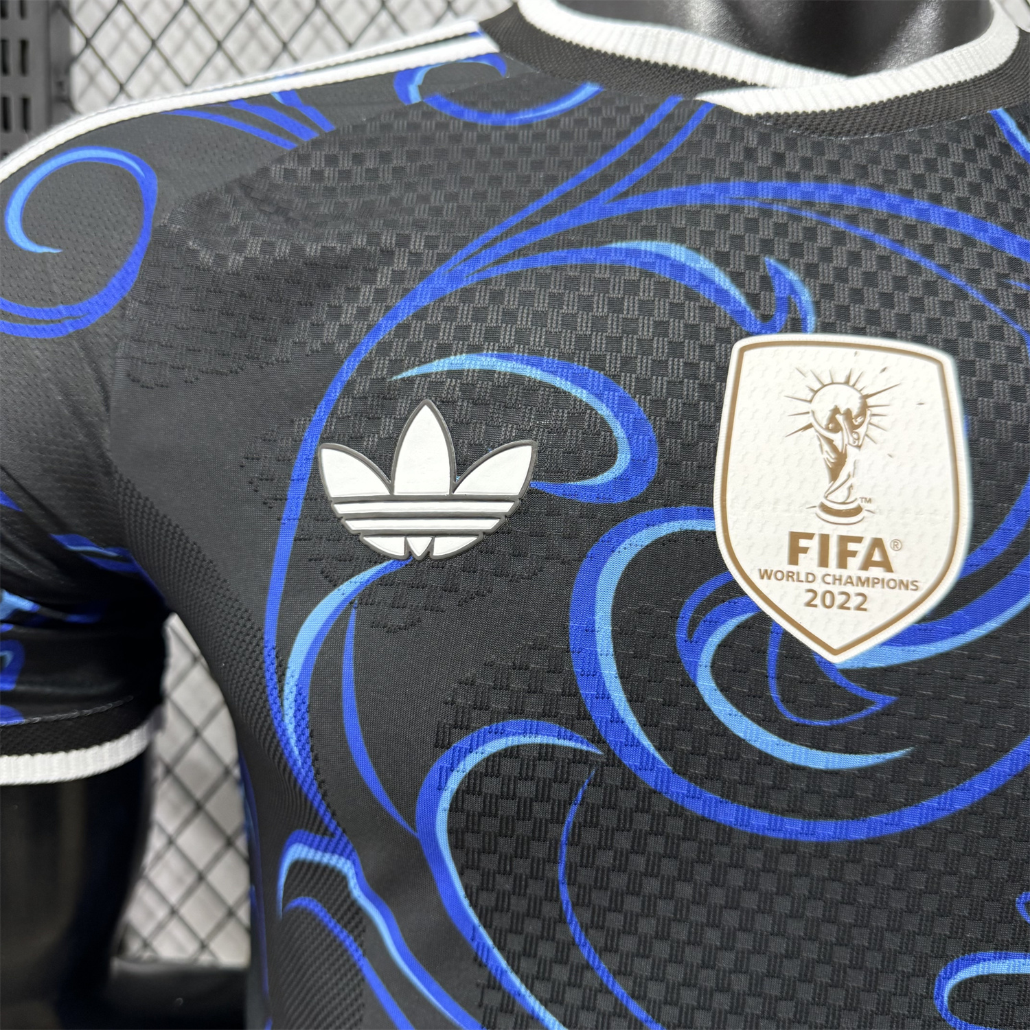AlphaJersey-Argentina 2026 Away Deep Blue Jersey - Player Version
