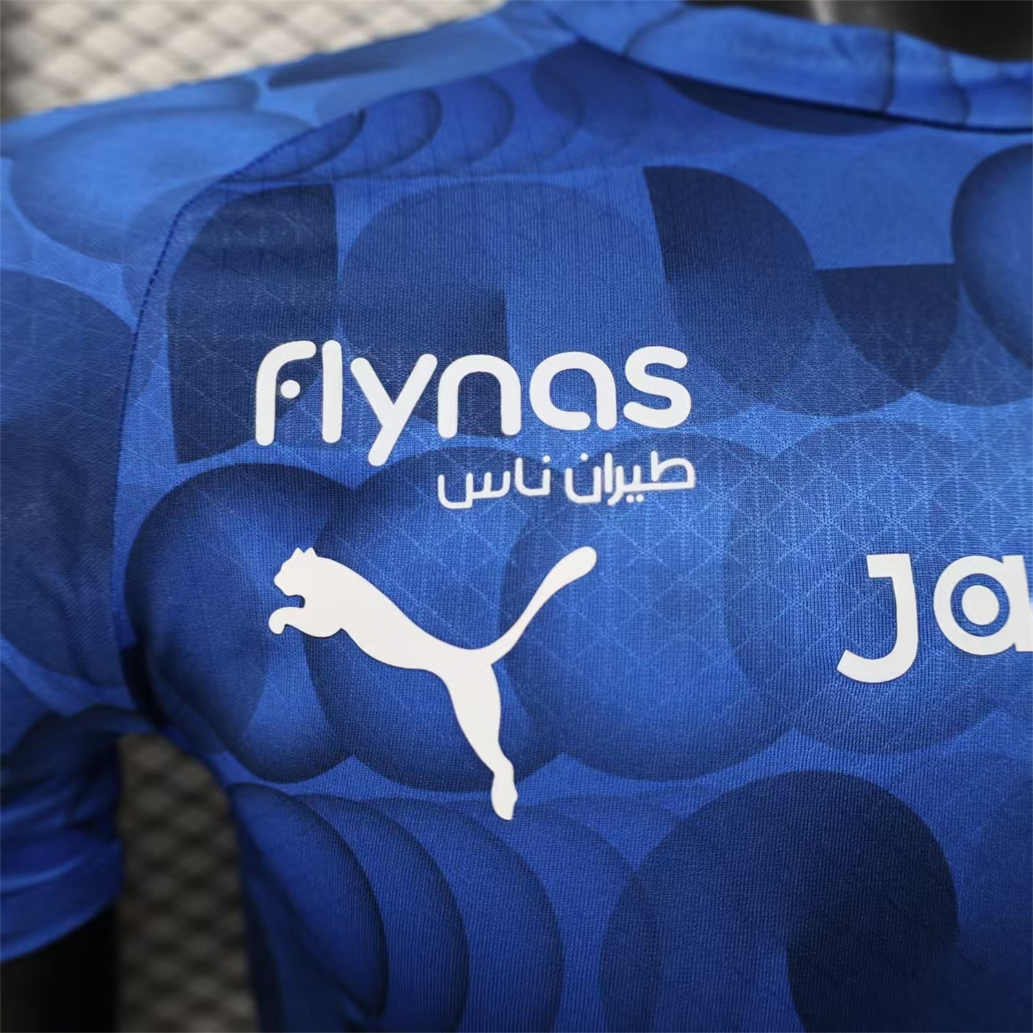 AlphaJersey-Al Hilal Riyadh Crescent 25-26 Pre-Match Training Blue Jersey - Player Version