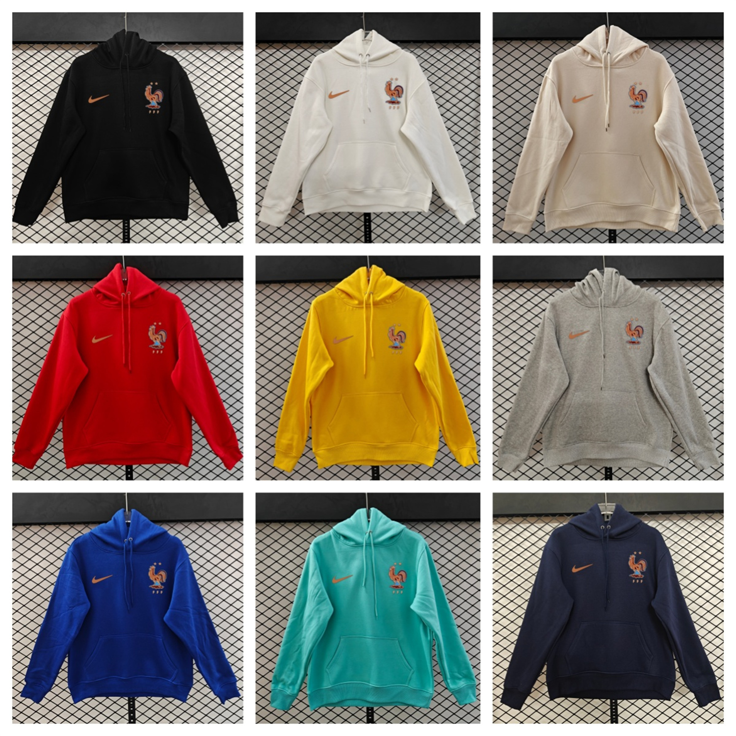 AlphaJersey-France 2026 Home Unisex Pullover Hoodie