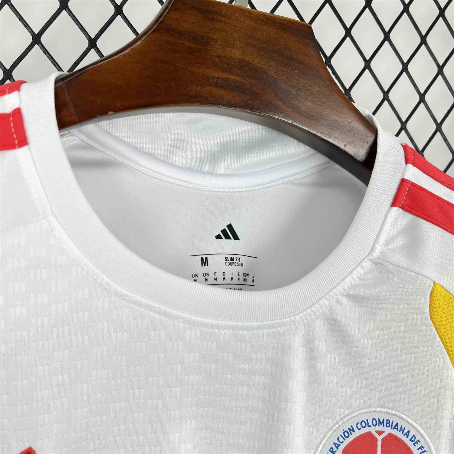 AlphaJersey-Colombia 2026 White Pre-Match Training Jersey - Fans Version