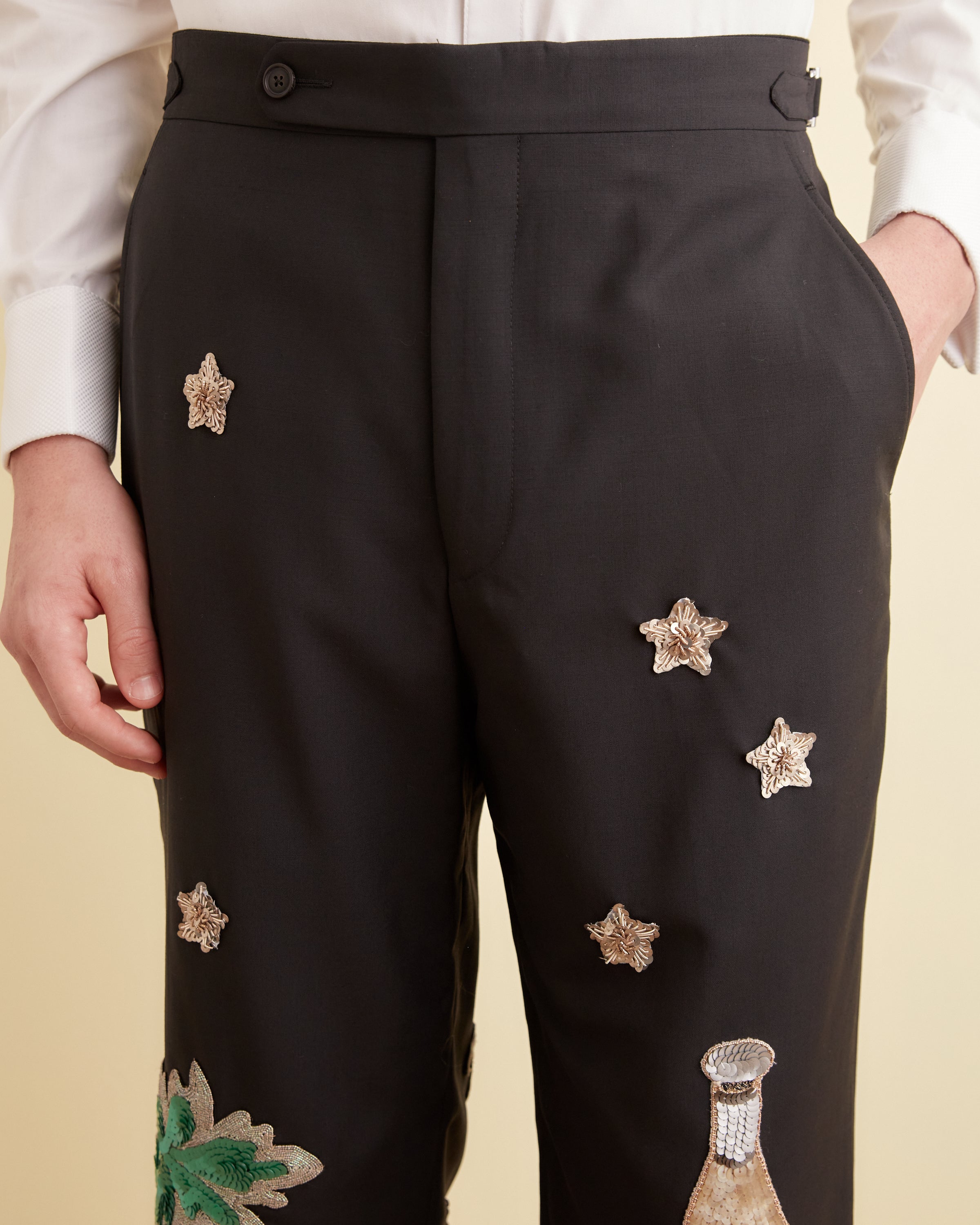 Arbane Tuxedo Trousers | Modern Menswear by yycbvcnbmmnbm